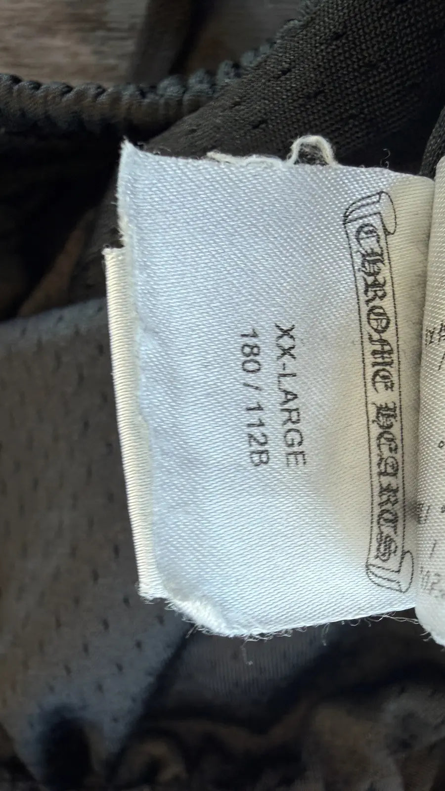 Chrome Hearts Mesh Warm Up Track Pants Chrome Hearts