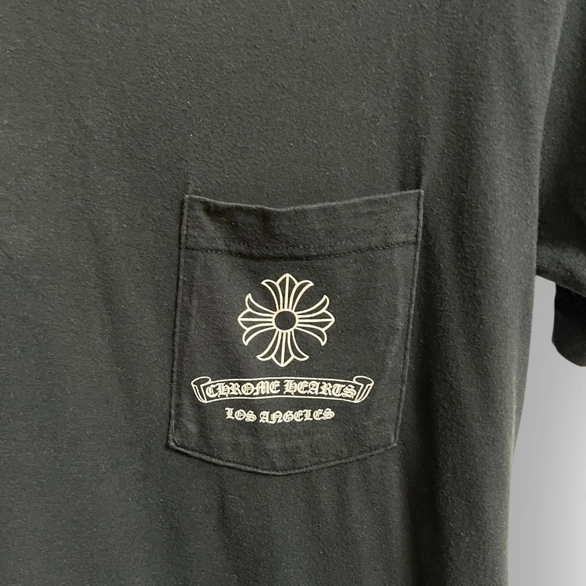 Chrome Hearts Jumbo Cross Scroll Logo Pocket Tee