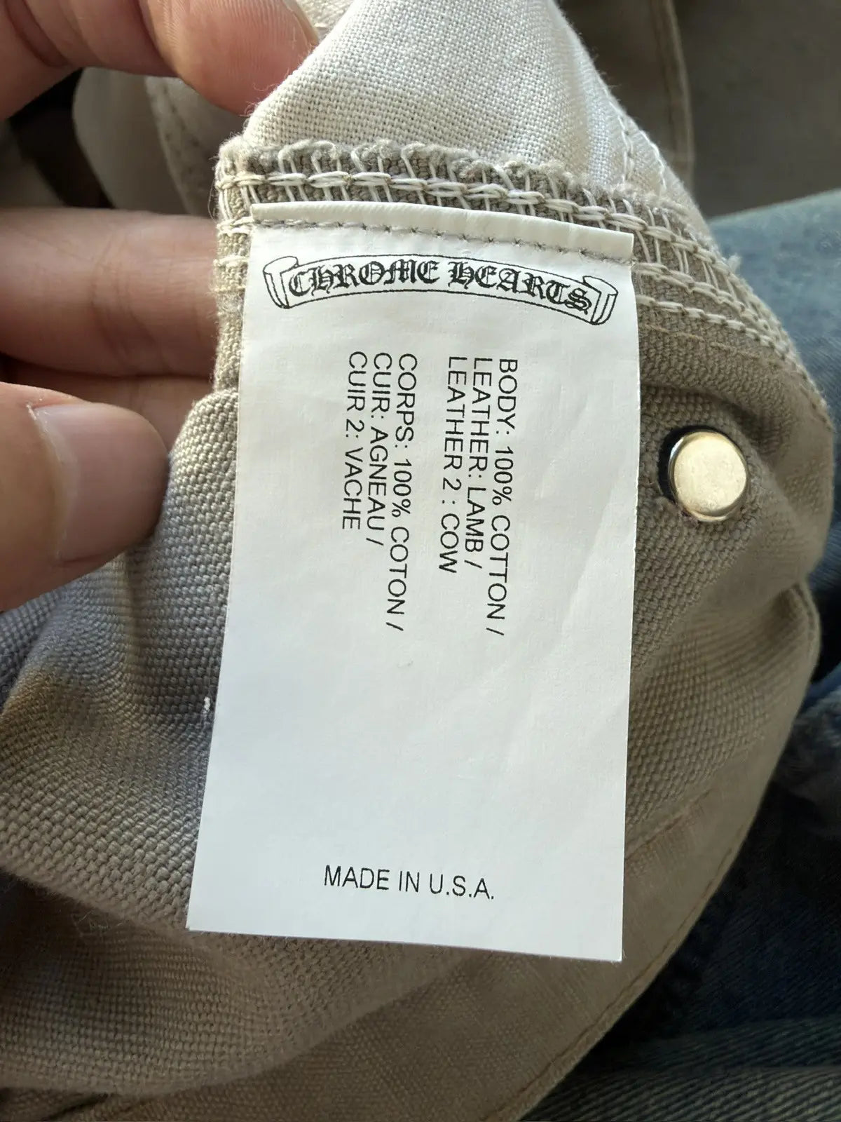 Chrome Hearts Sex Records Carpenter Pants