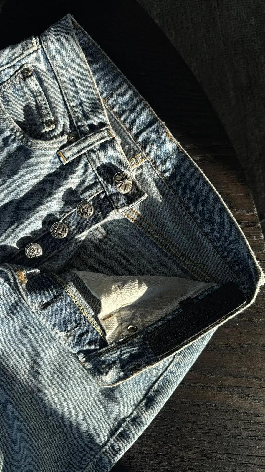 Chrome Hearts x Levi's Cross Patch Jeans Size 29 Chrome Hearts