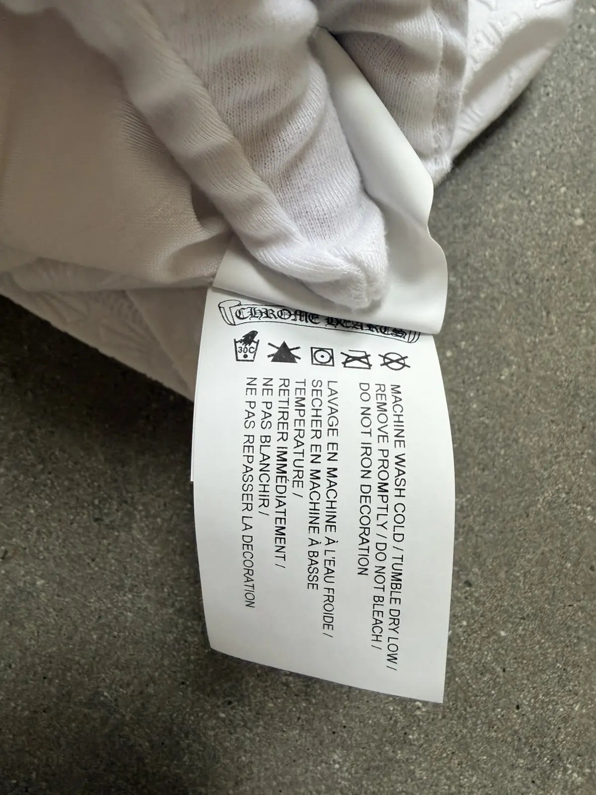 Chrome Hearts Horseshoe All-over Pattern Rib Tank Top