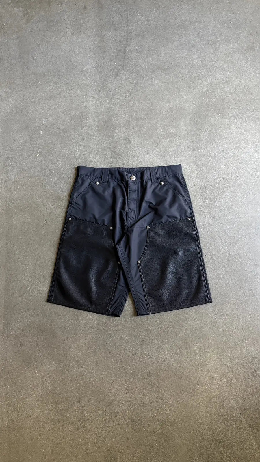 Chrome Hearts Nylon Double Knee Carpenter Shorts