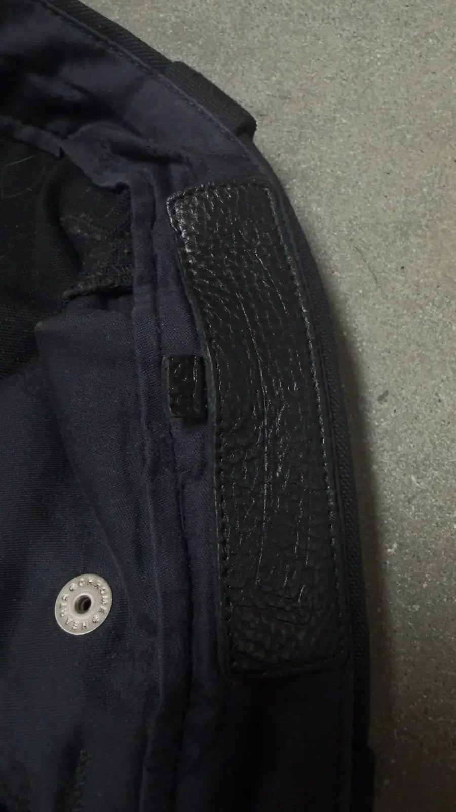 Chrome Hearts Double Knee Wax Carpenter Pants
