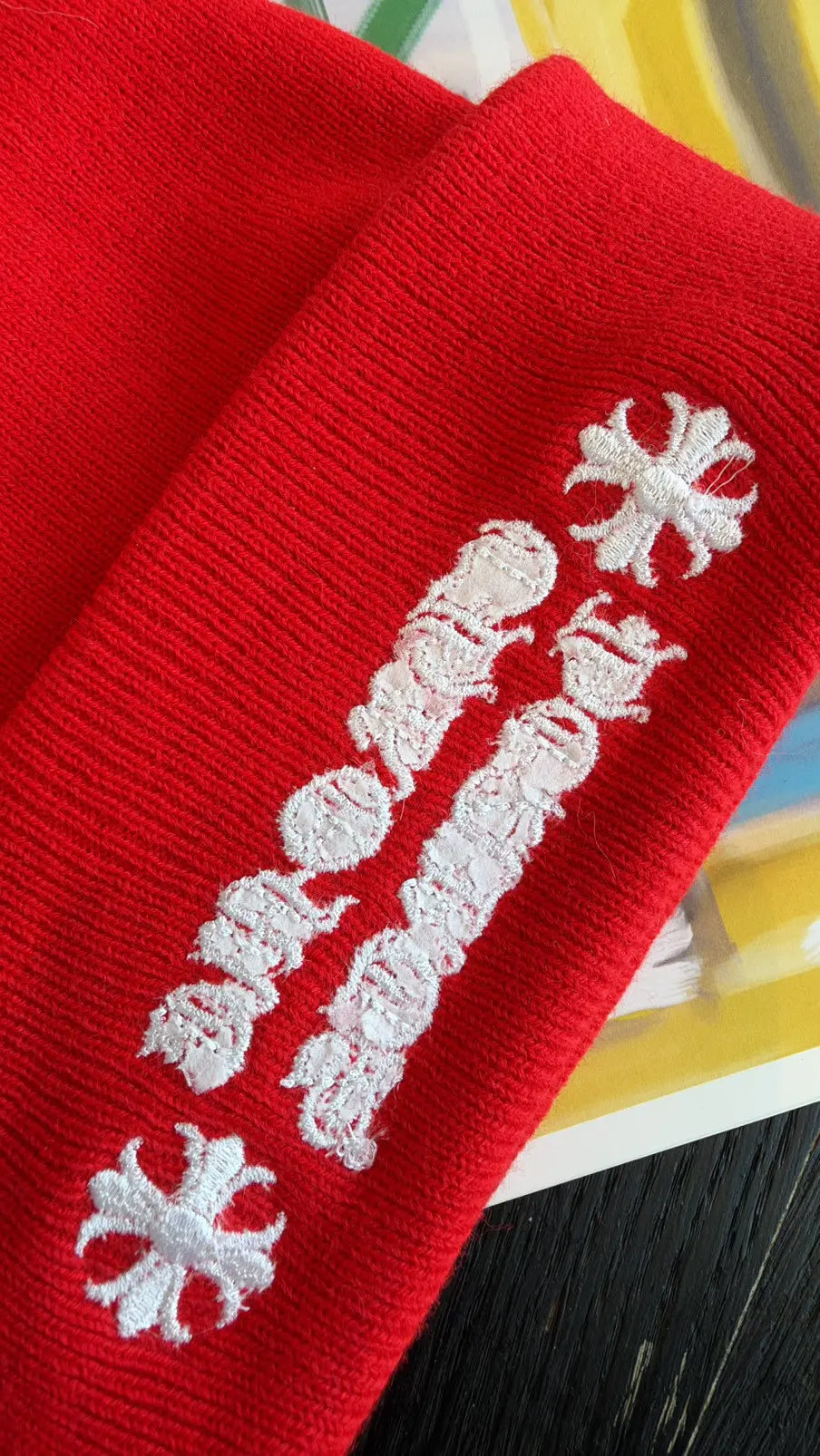 Chrome Hearts Embroidered Logo Beanie Chrome Hearts