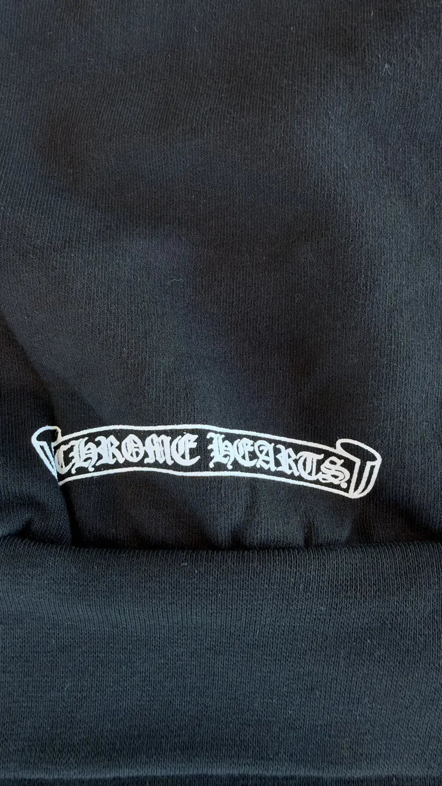 Chrome Hearts Scroll Logo Crewneck Sweatshirt Size M Chrome Hearts