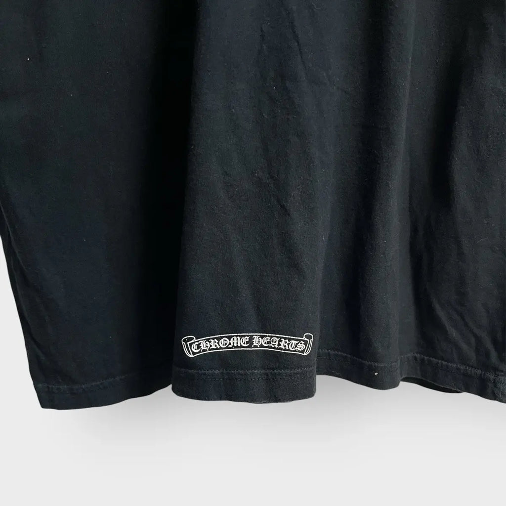 Chrome Hearts Triple Cross Horseshoe T-Shirt Black