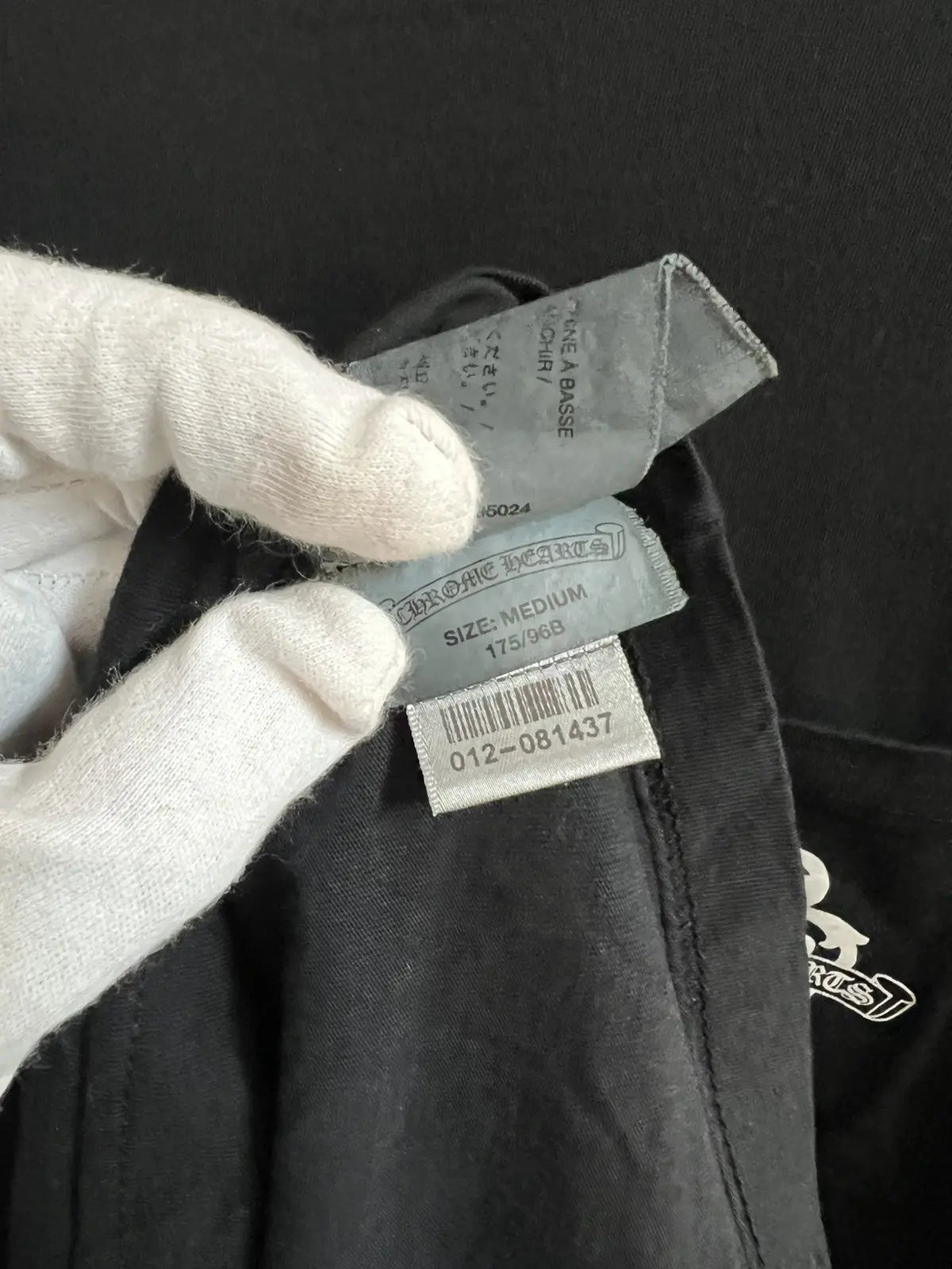 2010s Chrome Hearts Vertical Daggers Pocket Tee