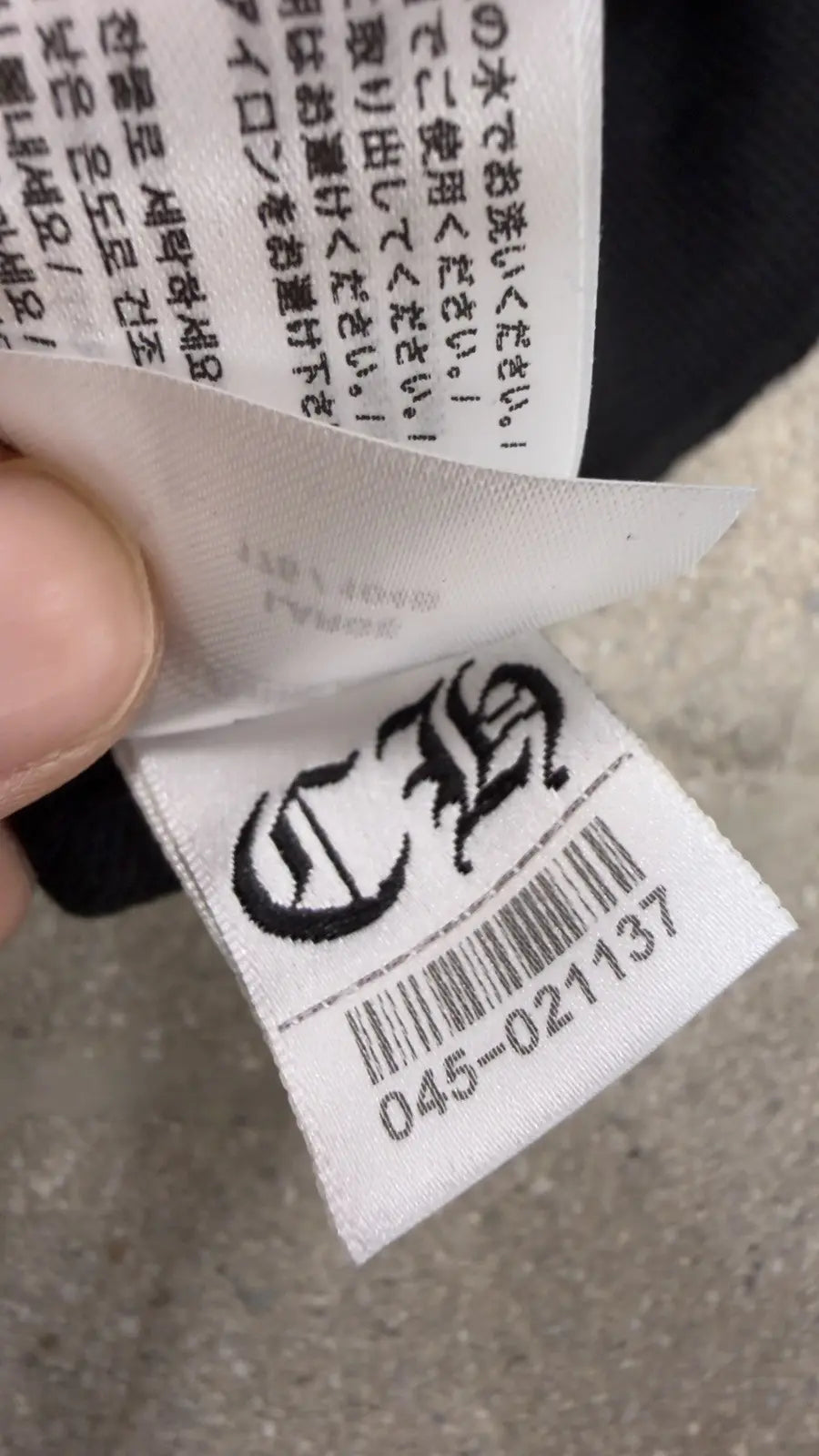 Chrome Hearts Long Sleeve Thermal T-Shirt