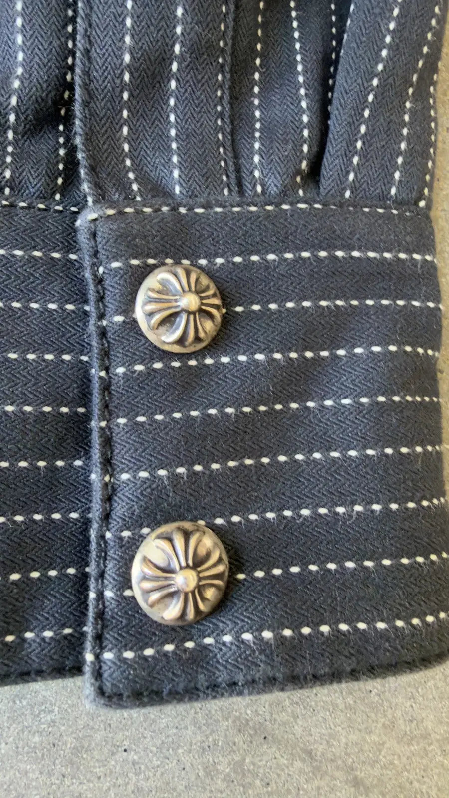 Chrome Hearts Cheetah Triple Cross Work Jacket