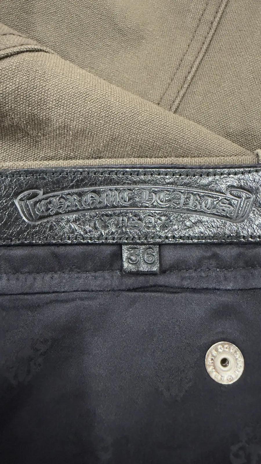Chrome Hearts Cross Patch With Lucky Patch Shorts