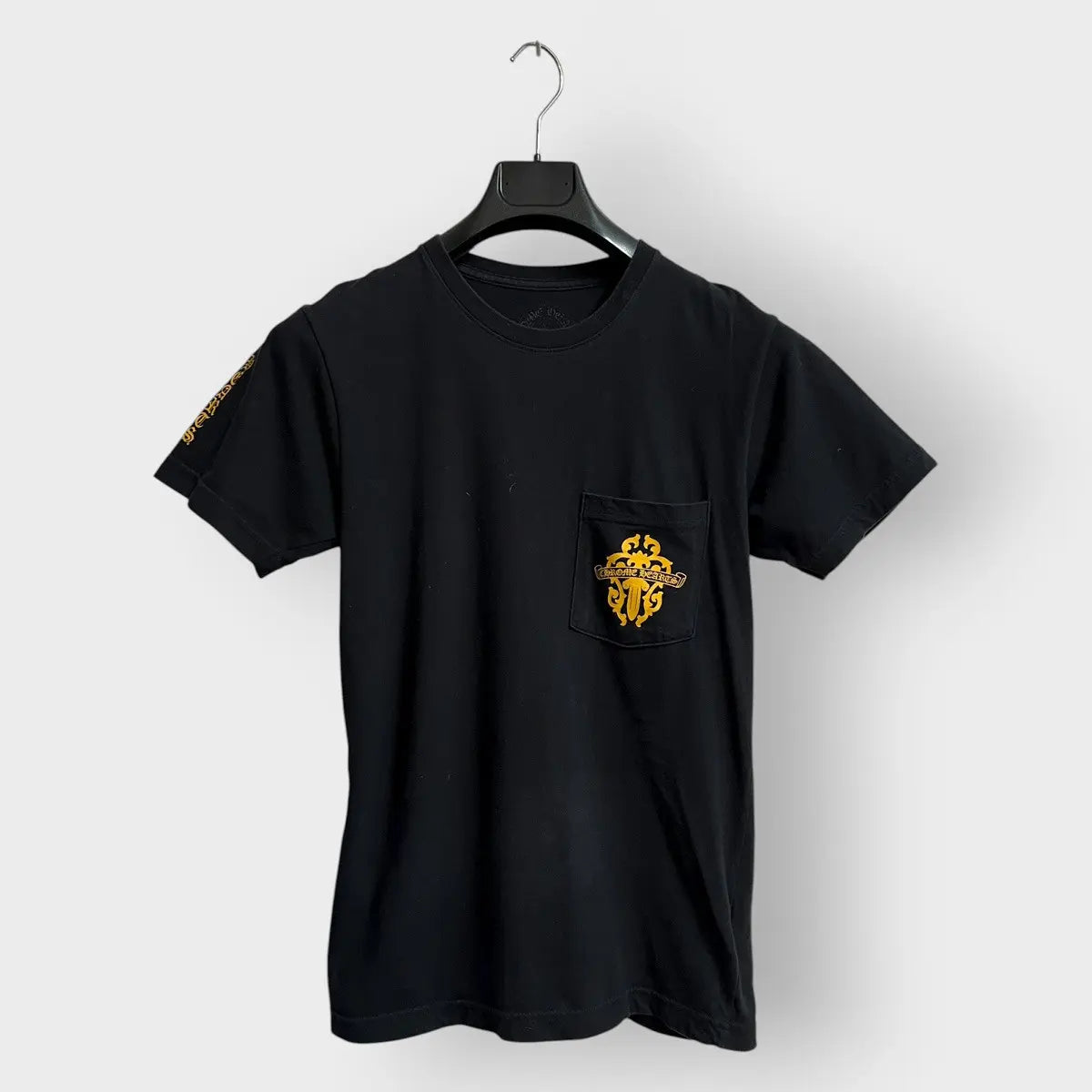 2010s Chrome Hearts Yellow Vine Dagger Scripts Tee