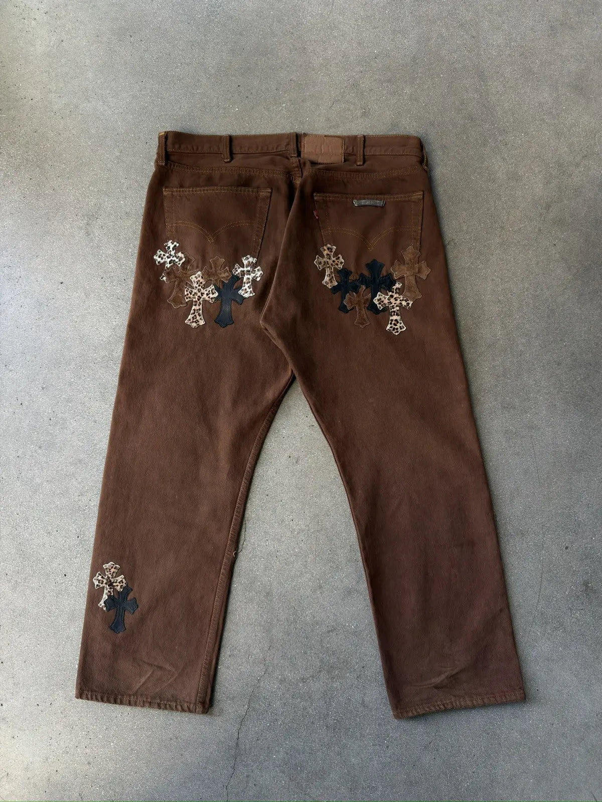 Chrome Hearts NYFW Multi Animal Patch Pants