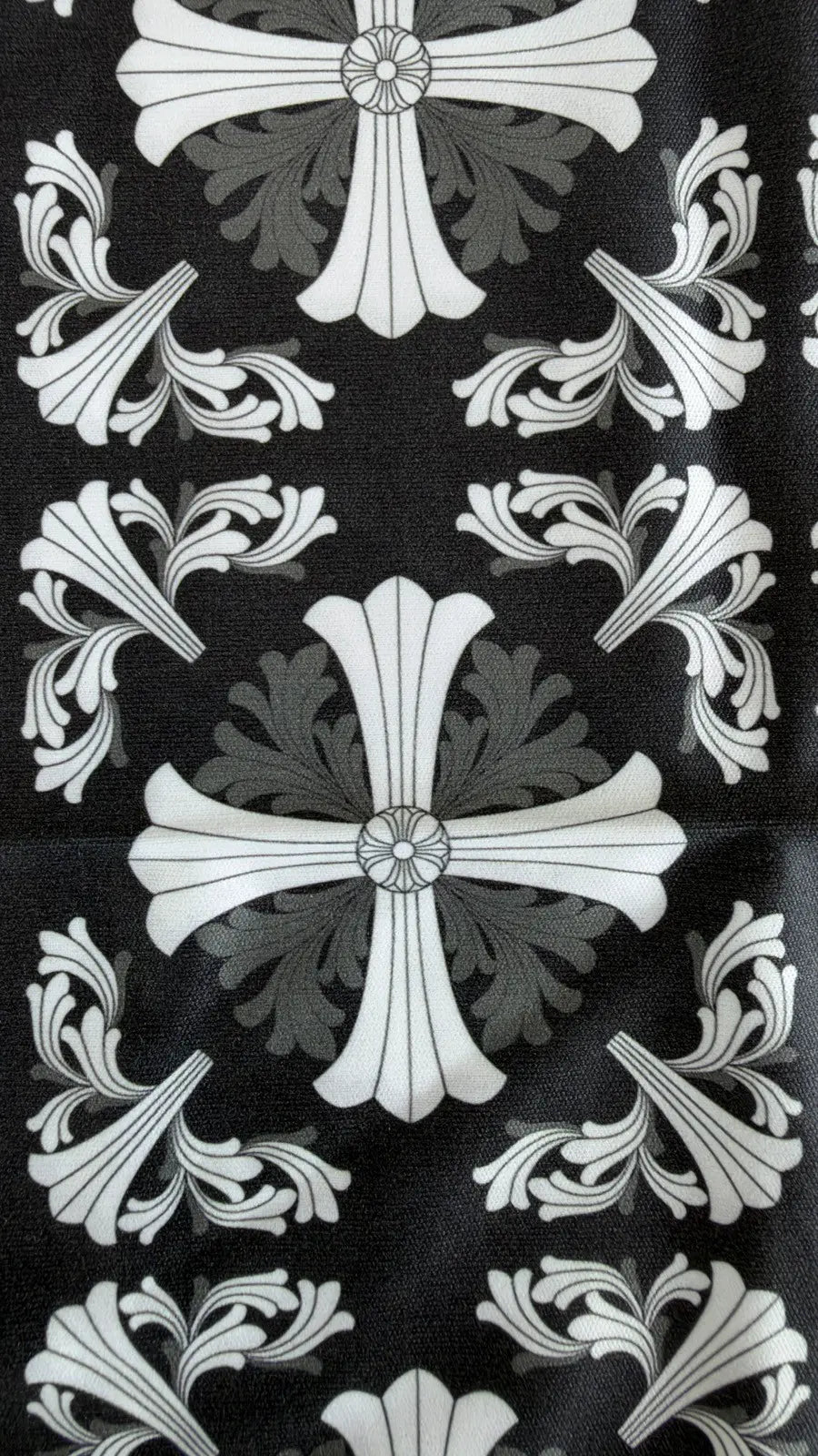 Chrome Hearts Cross Motif Silk Bandana Chrome Hearts