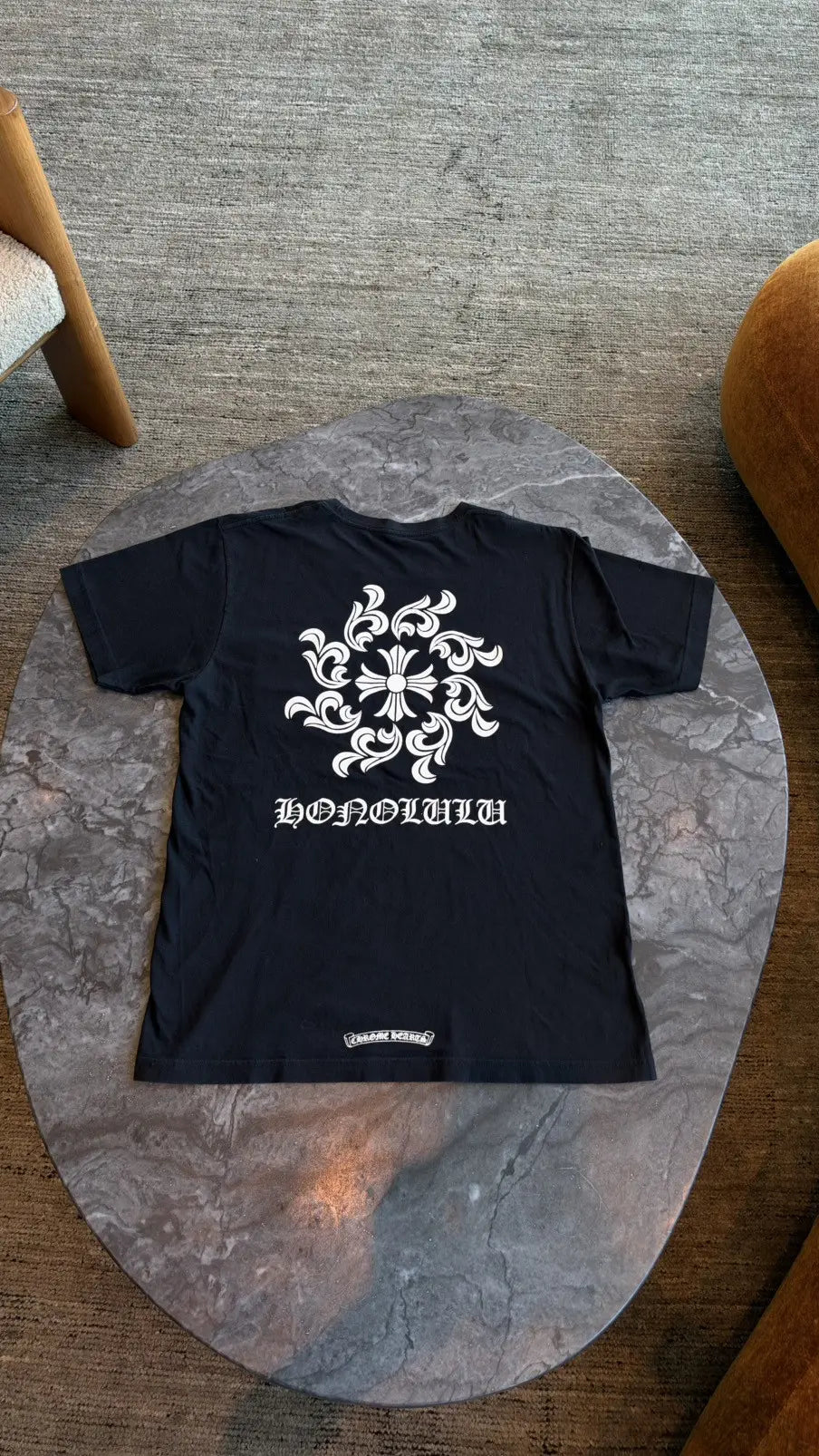 Chrome Hearts Spiral T-Shirt (Honolulu Exclusive) Size L Chrome Hearts