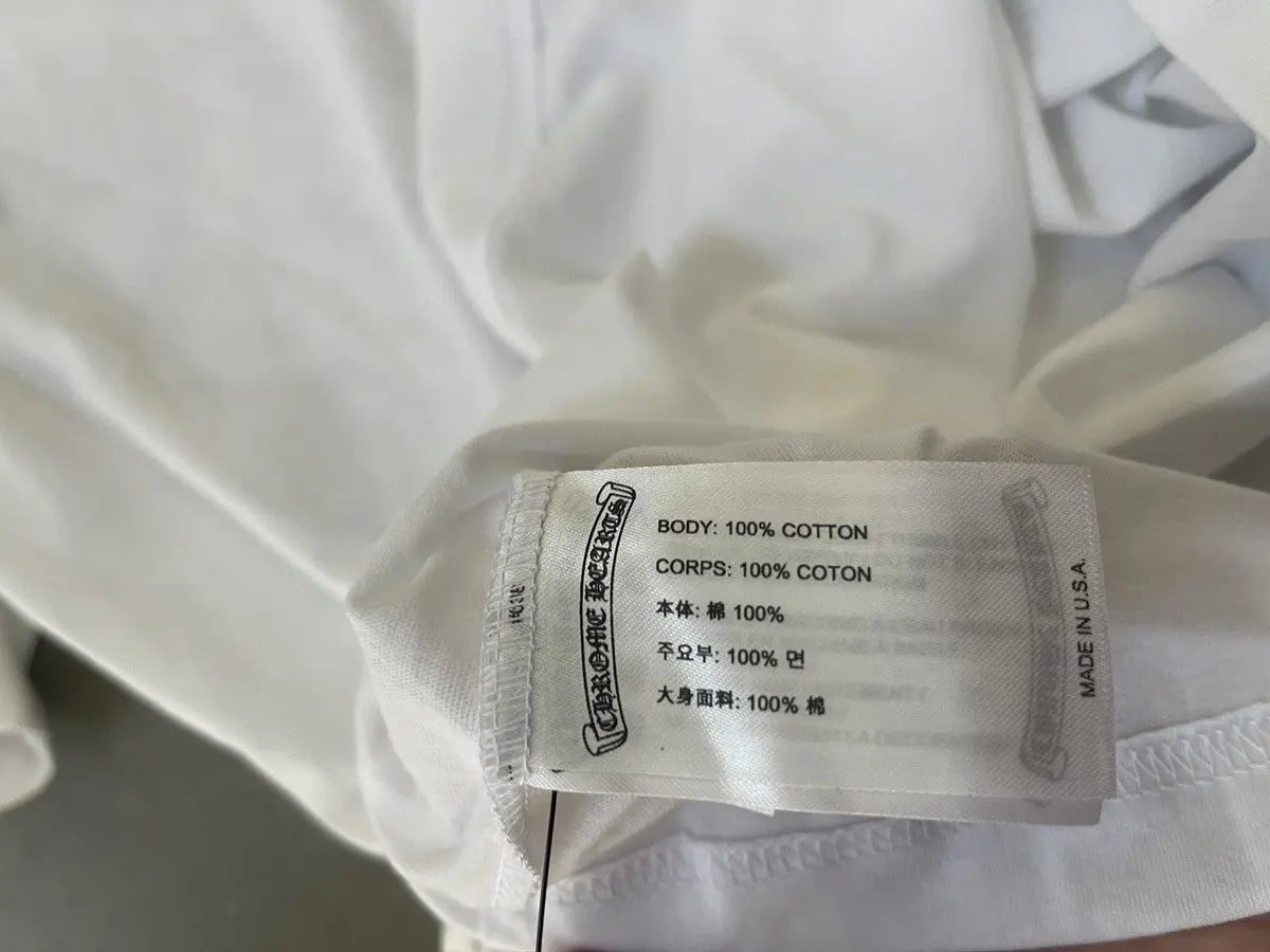 Chrome Hearts Horseshoe Logo Pocket T-Shirt