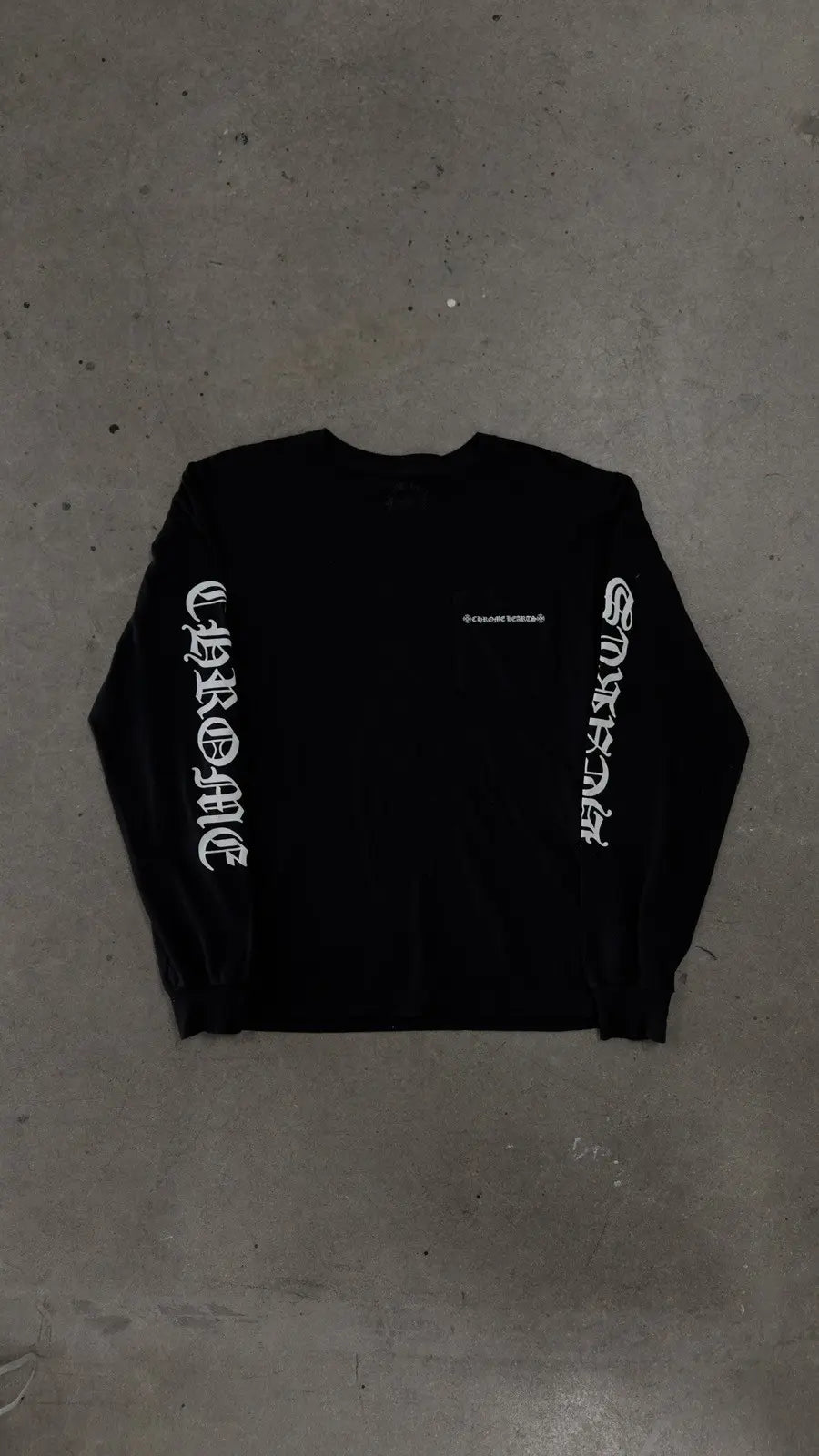 Chrome Hearts Cemetery Cross Tire Tracks T-Shirt
