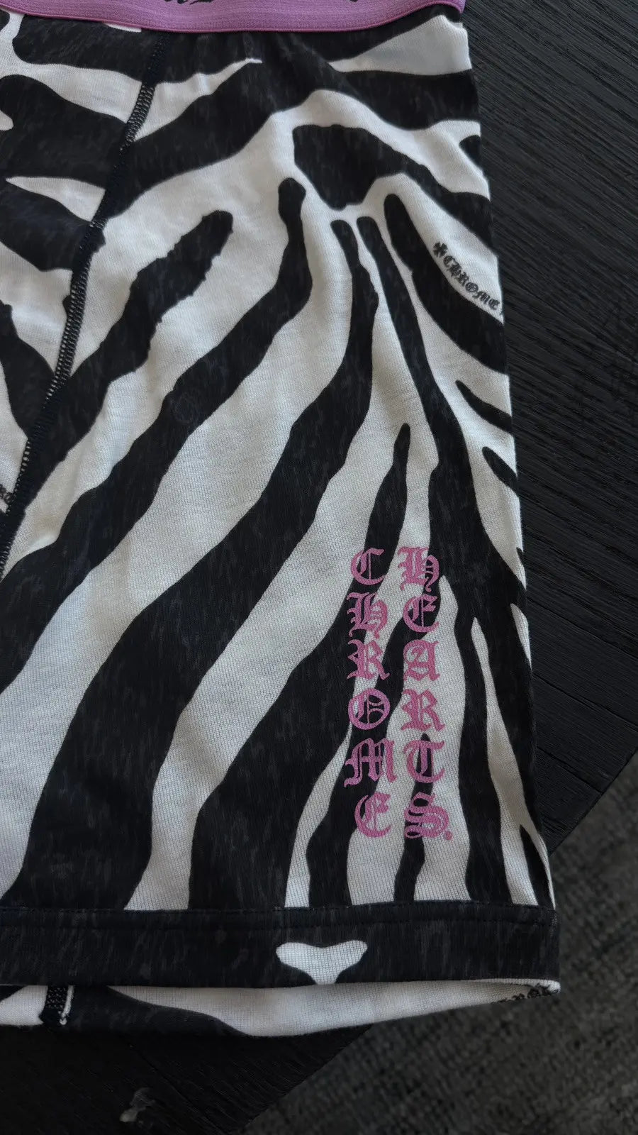 Chrome Hearts Zebra-Print Boxer Briefs Chrome Hearts