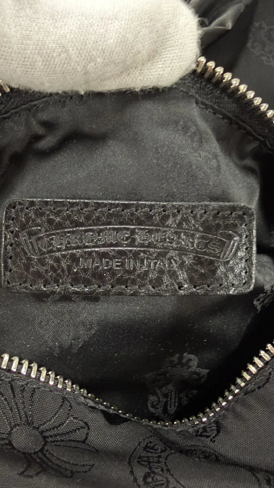 Chrome Hearts Nylon Stencil Snatpack Waist Bag