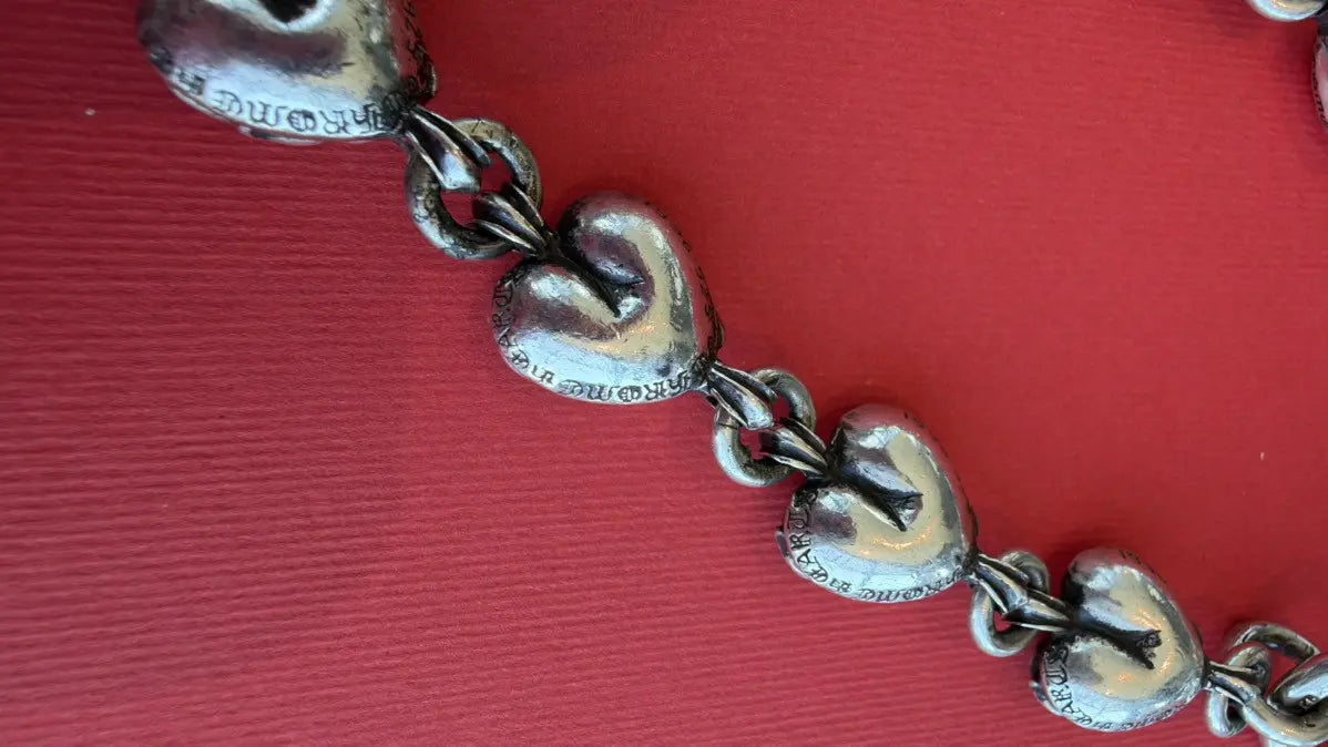 Chrome Hearts Vine Heart Wallet Chain Chrome Hearts