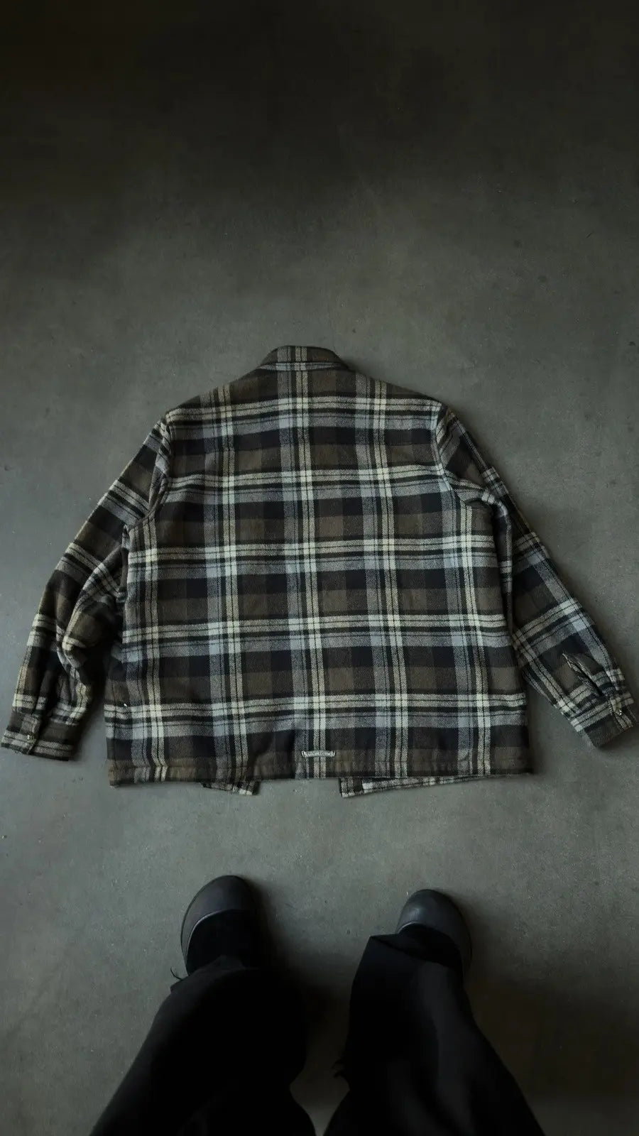Chrome Hearts Work Dog Inner Fur Flannel Jacket