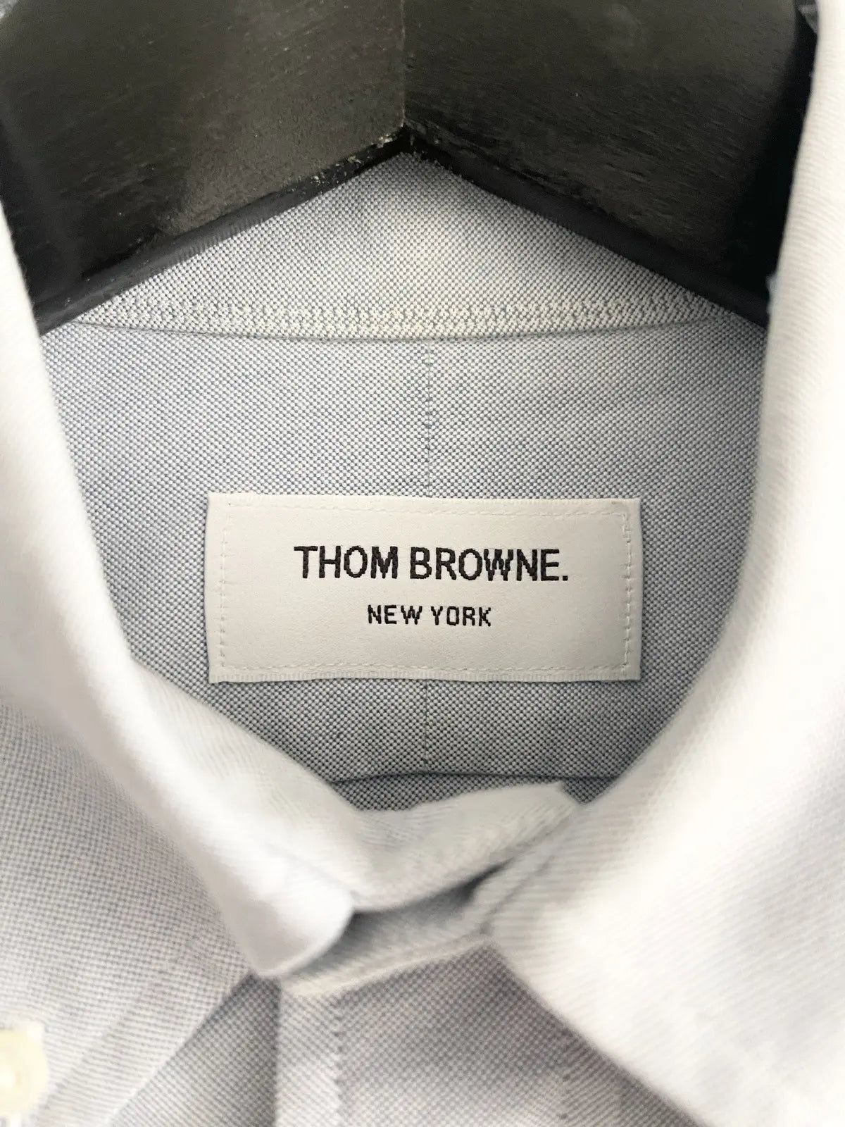 2015 Thom Browne Cotton Oxford White Armband Shirt