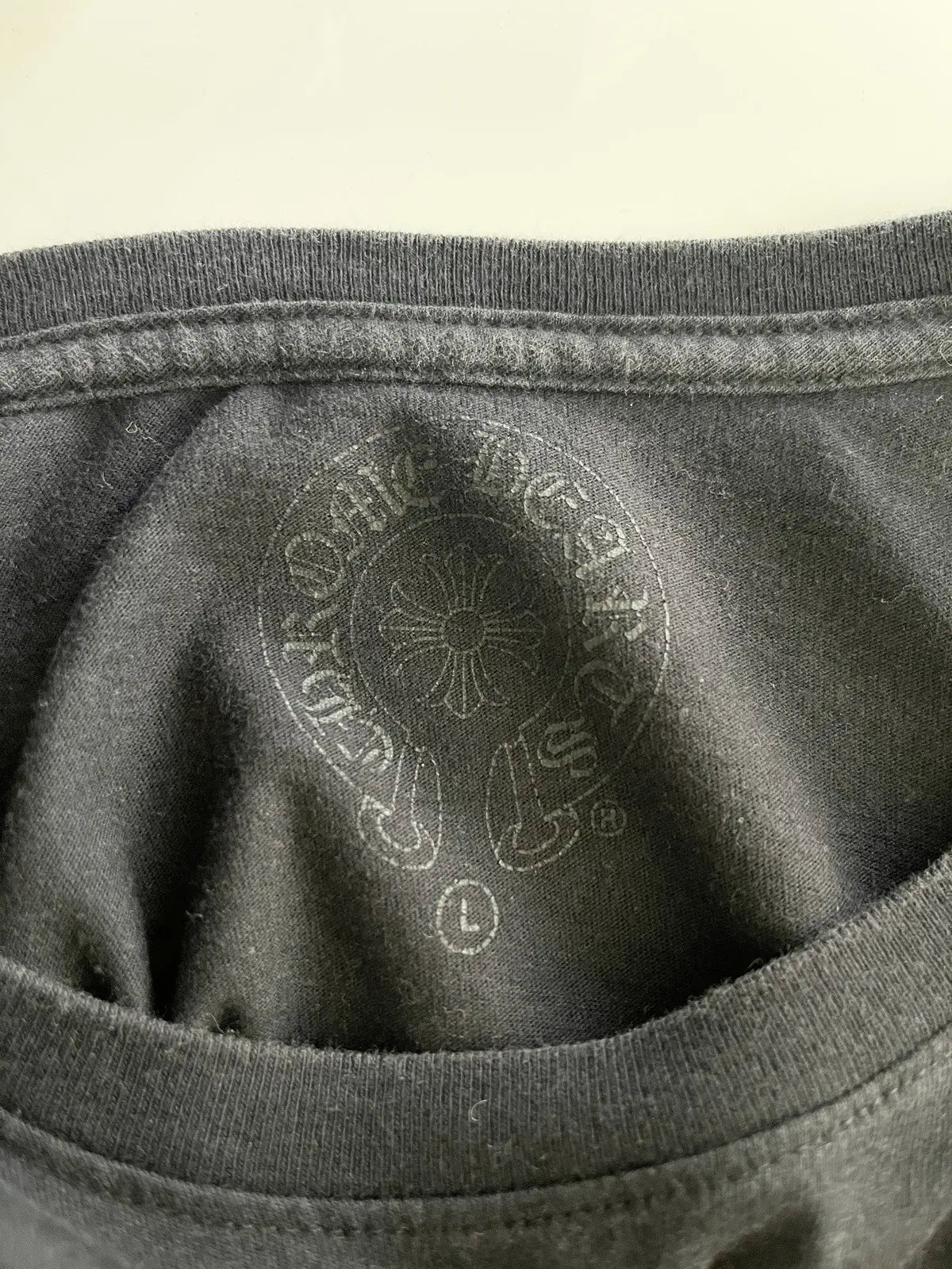 2000s Chrome Hearts Hollywood Box Logo Cross Tee