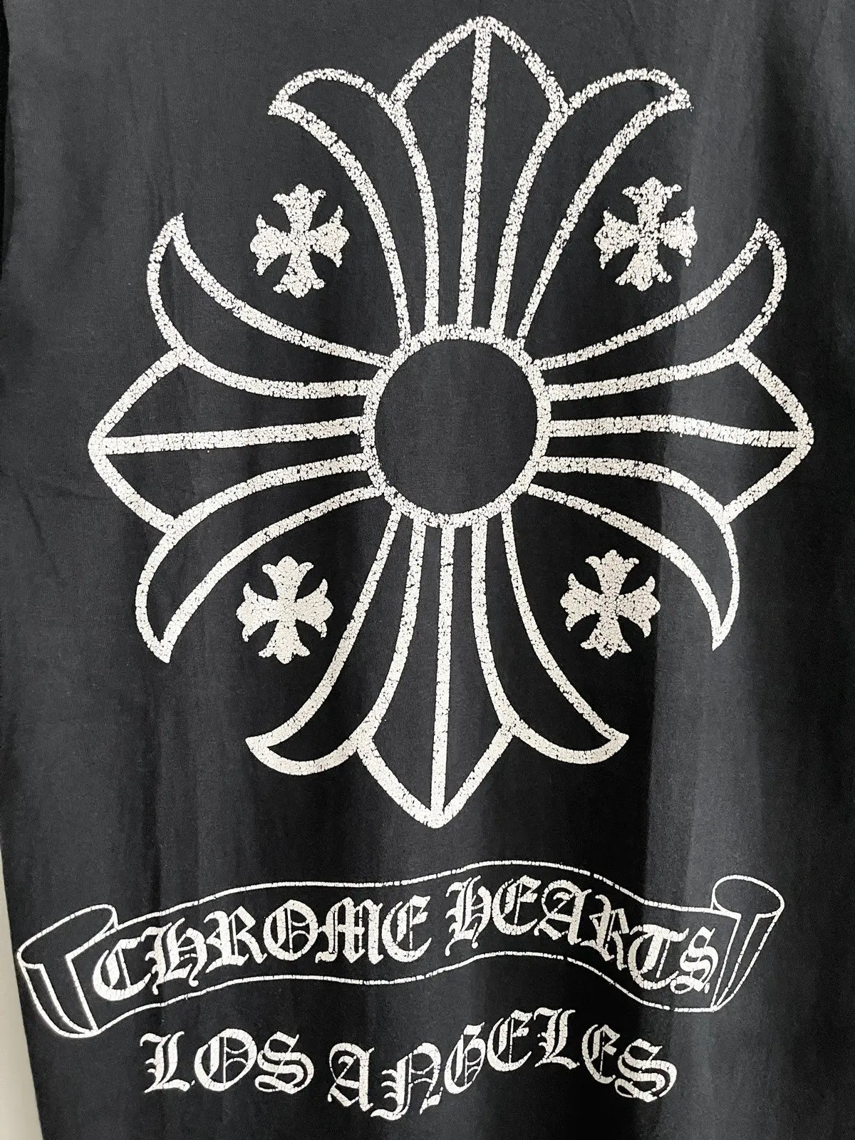 2000s Chrome Hearts Los Angeles Jumbo Cross Tee