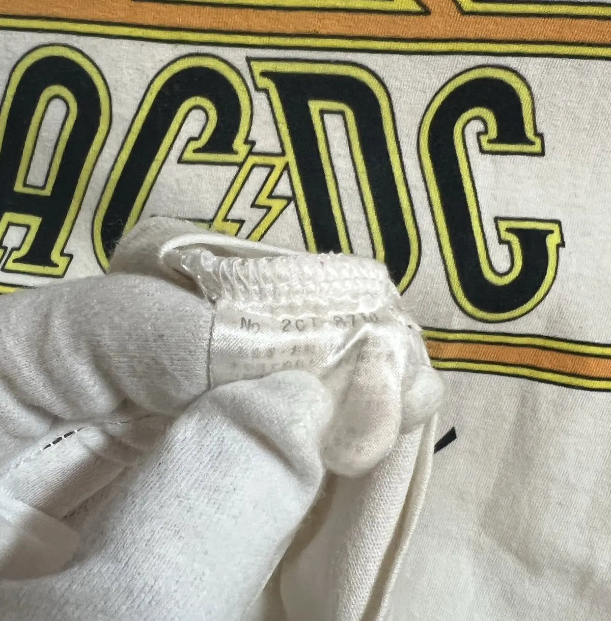 2000s Hysteric Glamour AC/DC Thunder Tee