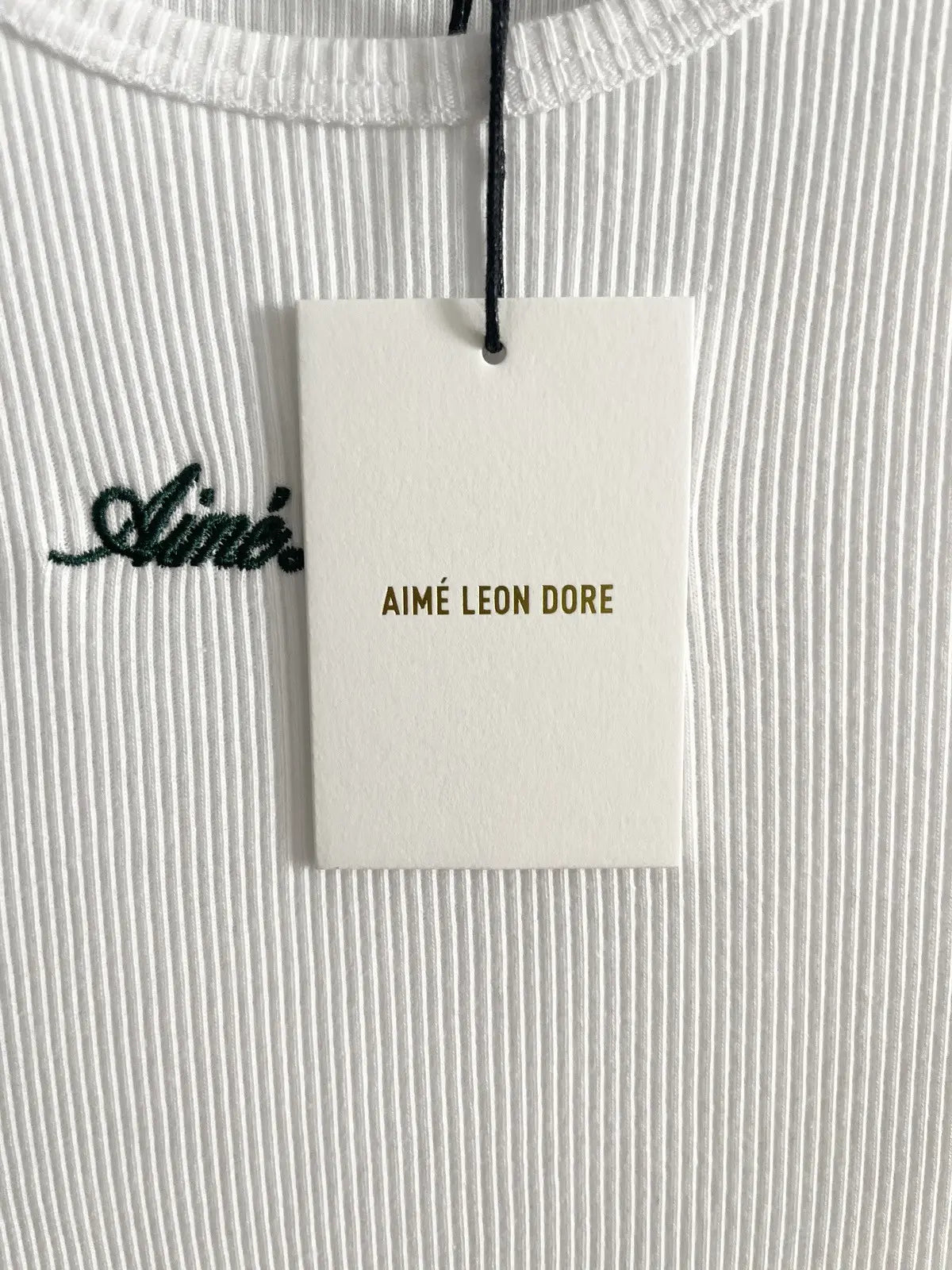 SS24 Aimé Leon Dore Embroidered Logo Tank Top