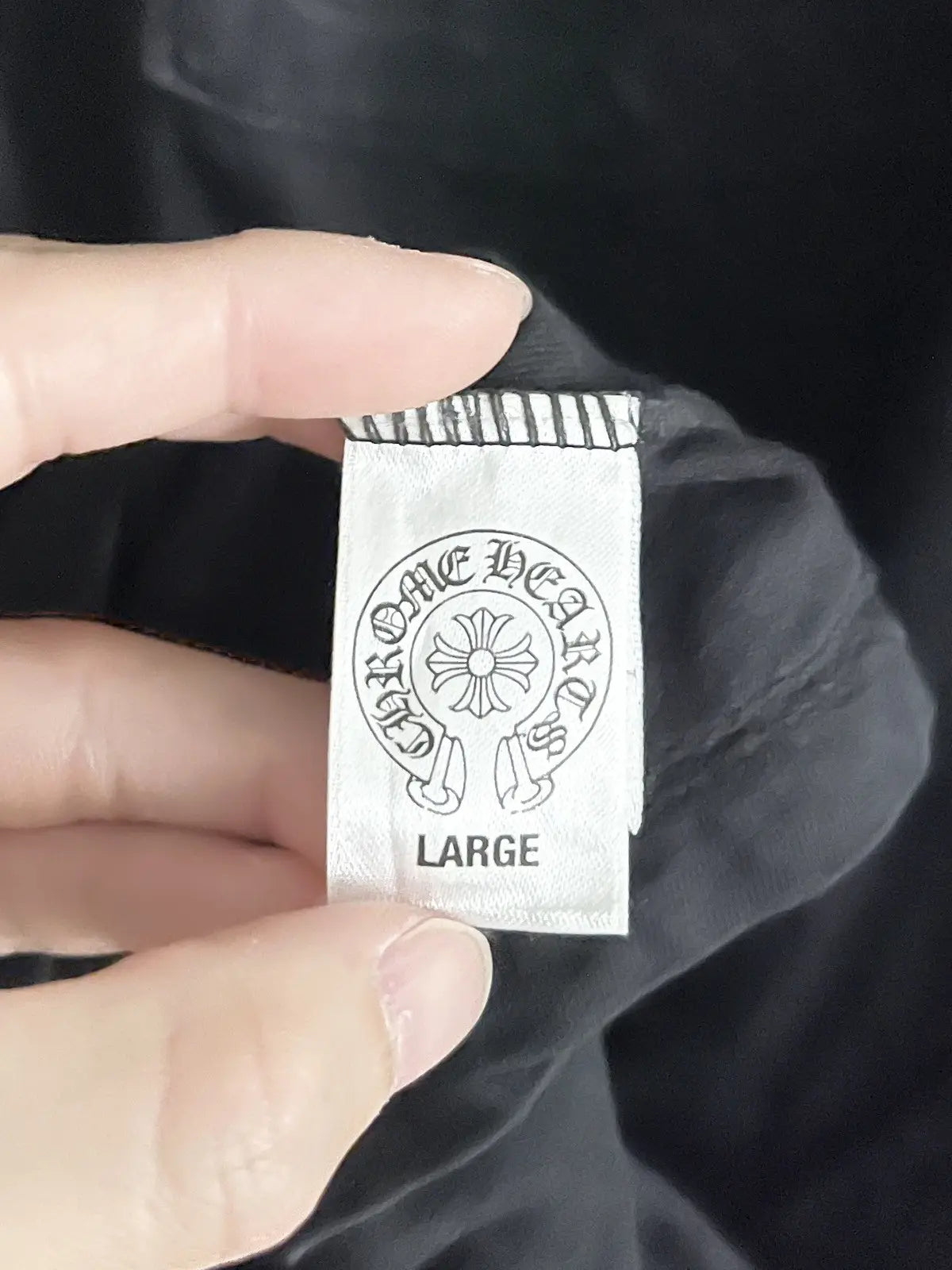 2000s Chrome Hearts Fancy Link Cross Logo Tee