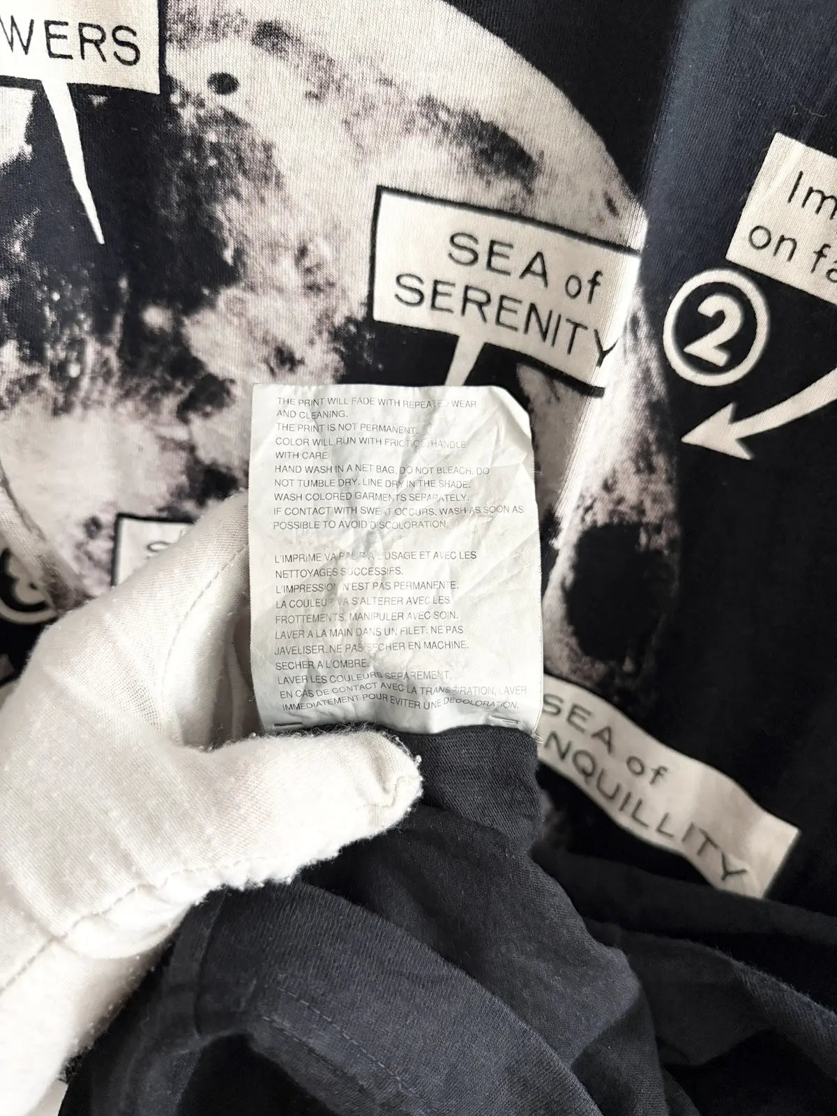 2005 Comme Des Garçons Homme Planet Exploration Tee