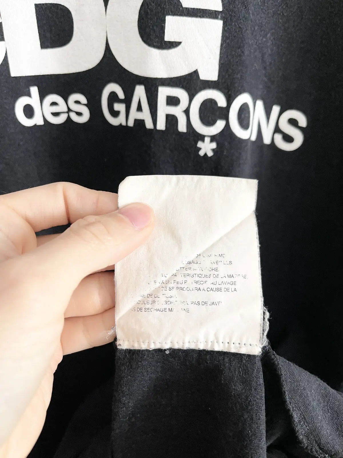 2010s Comme Des Garçons CDG Logo Tee