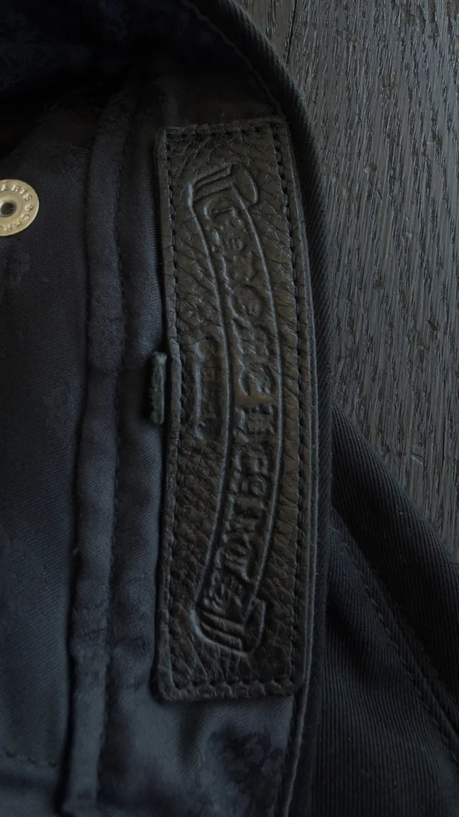 Chrome Hearts Vintage Levi's Cross Patch Denim Jeans Size 32 Chrome Hearts