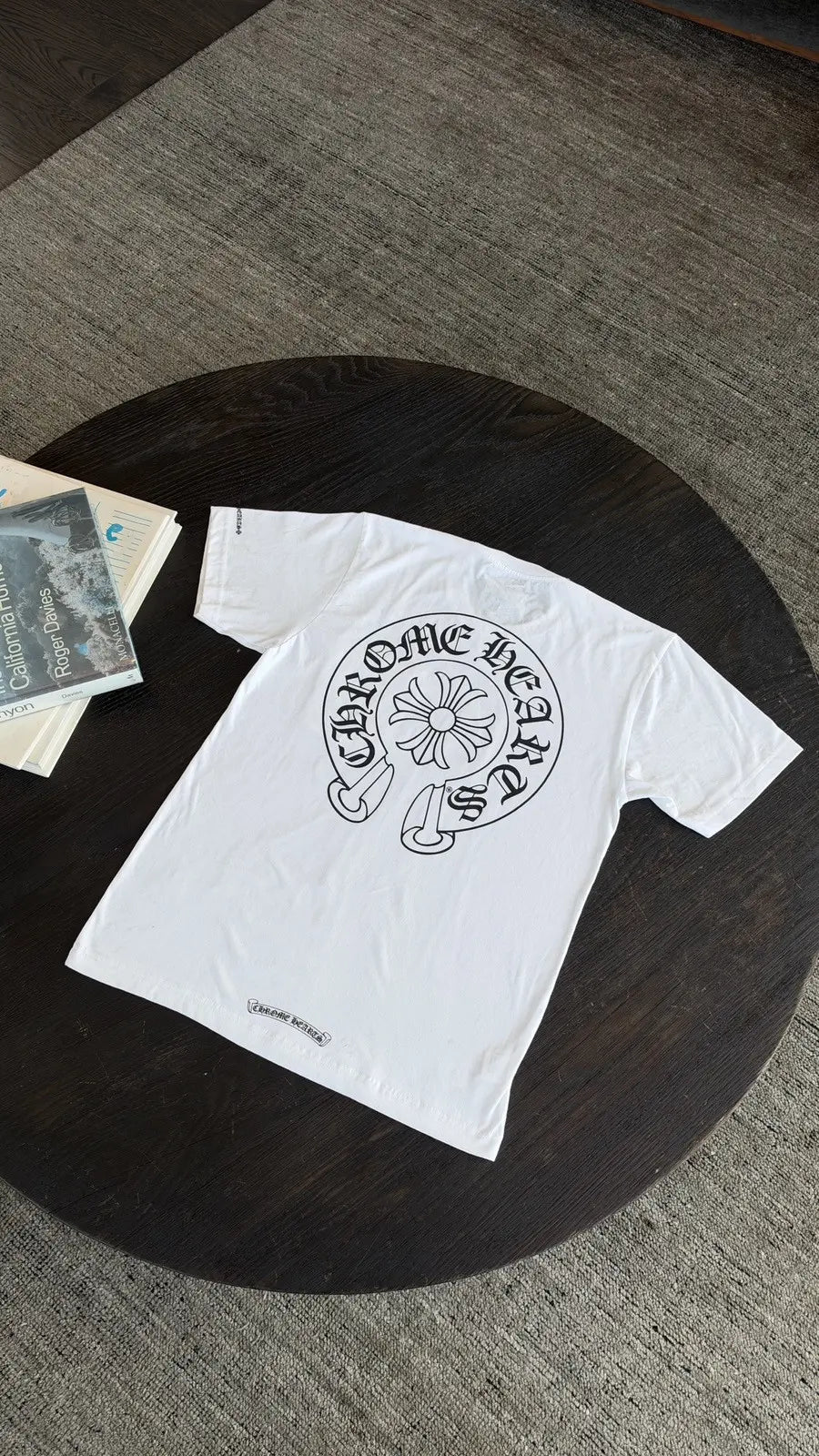 Chrome Hearts Horseshoe Logo Graphic T-Shirt Size M Chrome Hearts