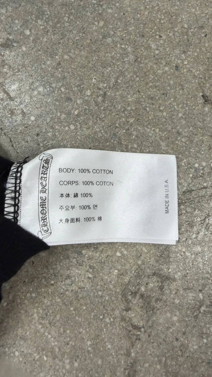 Chrome Hearts Foti Long Sleeve T-Shirt
