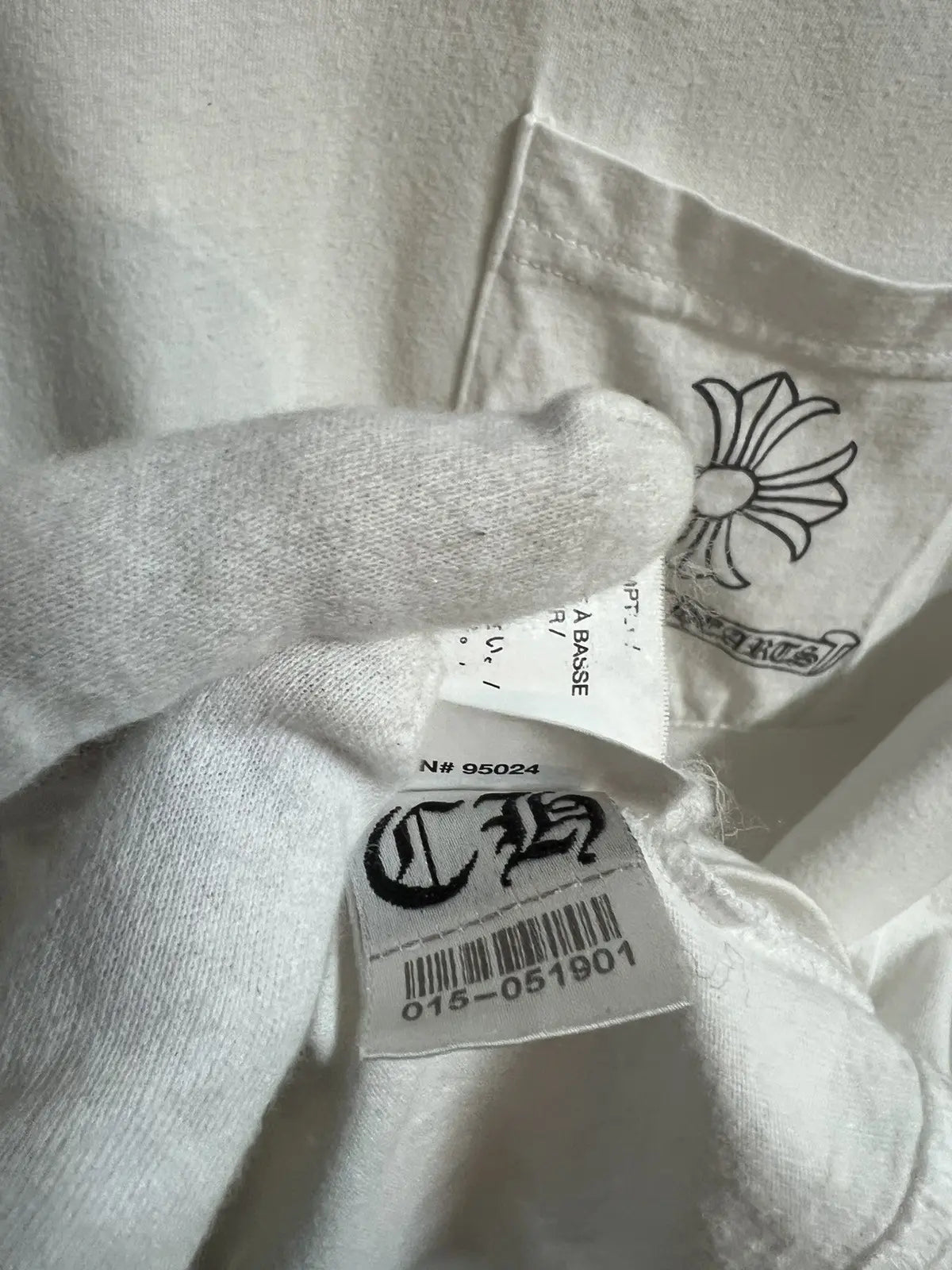 2010s Chrome Hearts Jumbo Scripts Dagger Tee