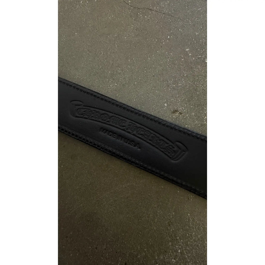 Chrome Hearts Leather Belt Strap