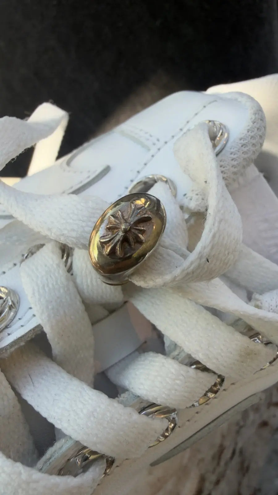 Chrome Hearts Nike Air Force 1 Low White Chrome Hearts