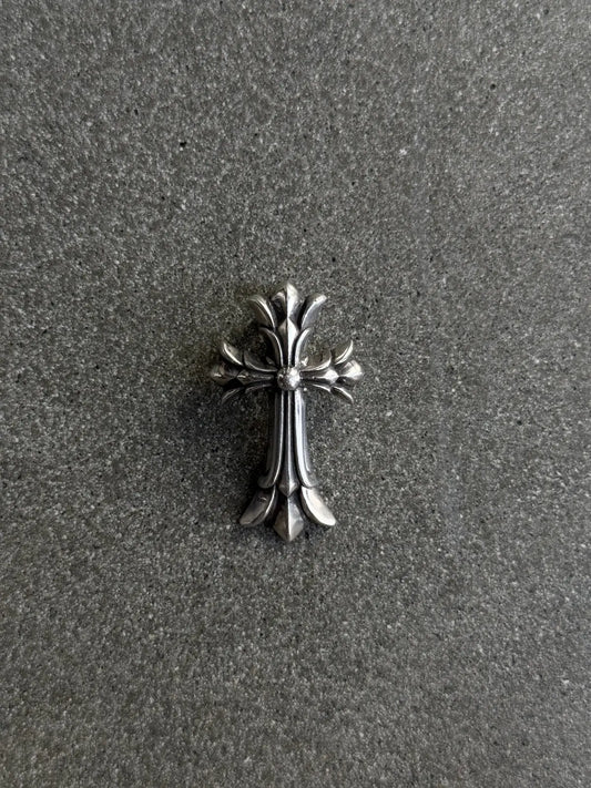 Chrome Hearts Medium Size Double Cross Pendant