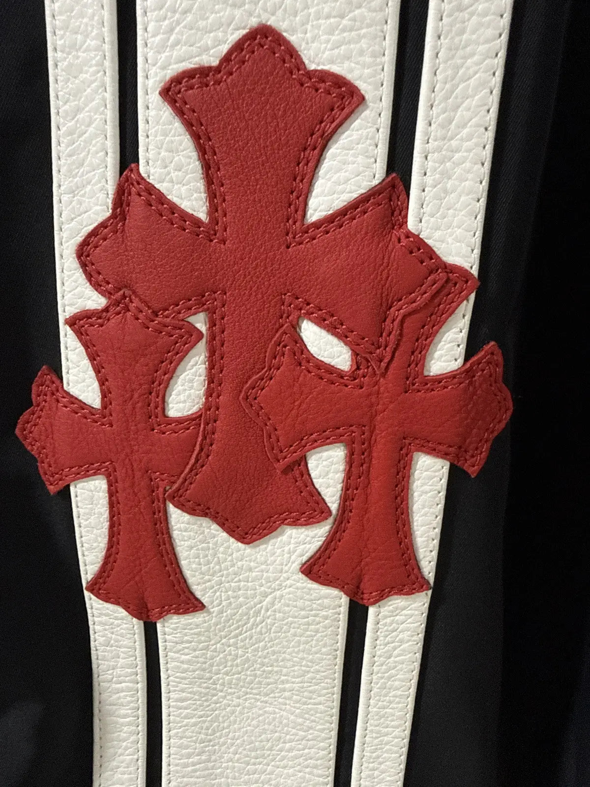 Chrome Hearts Cross Patch Cobra Racing Nylon Jacket