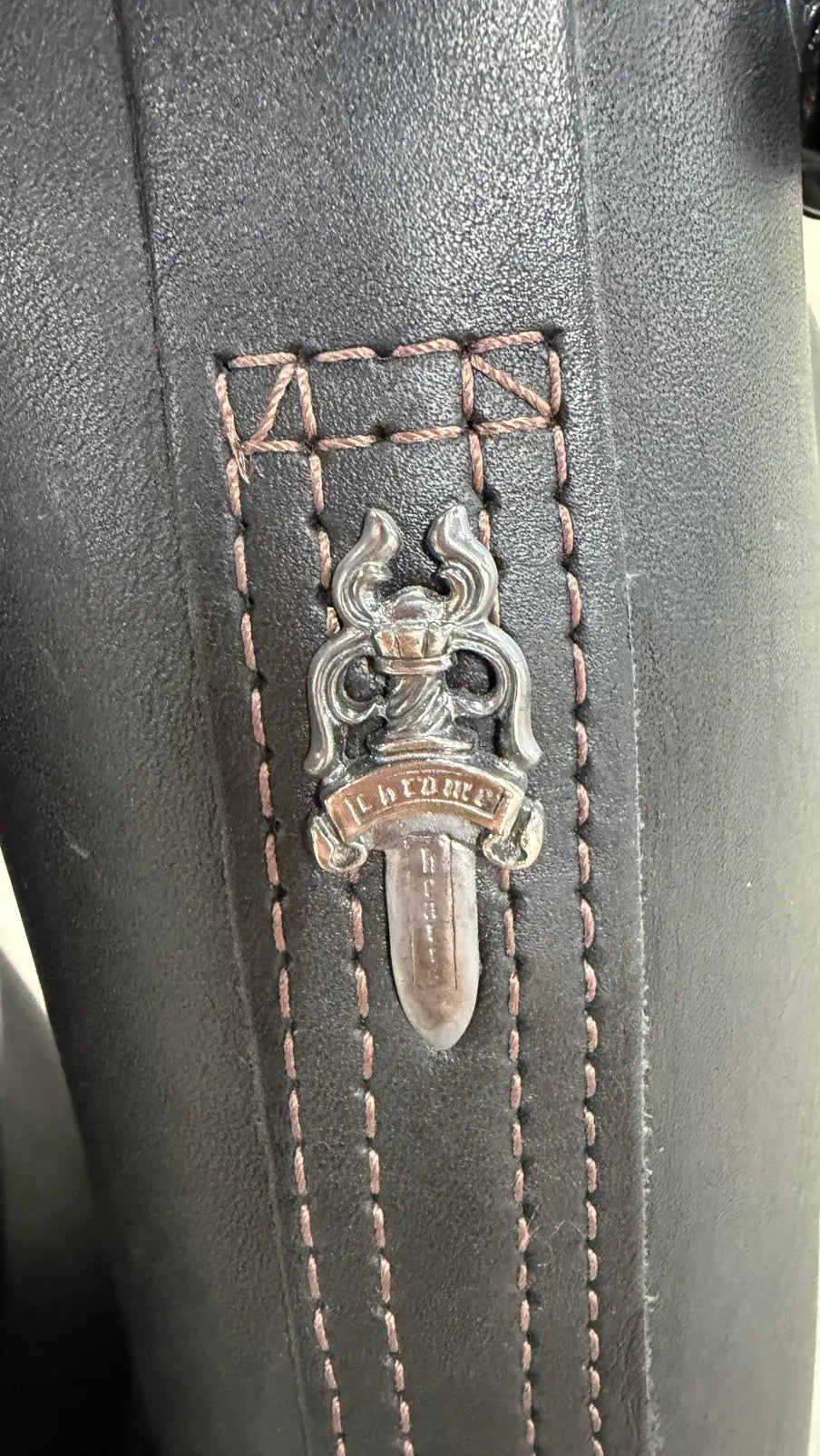 Chrome Hearts Wesco Boss Boots