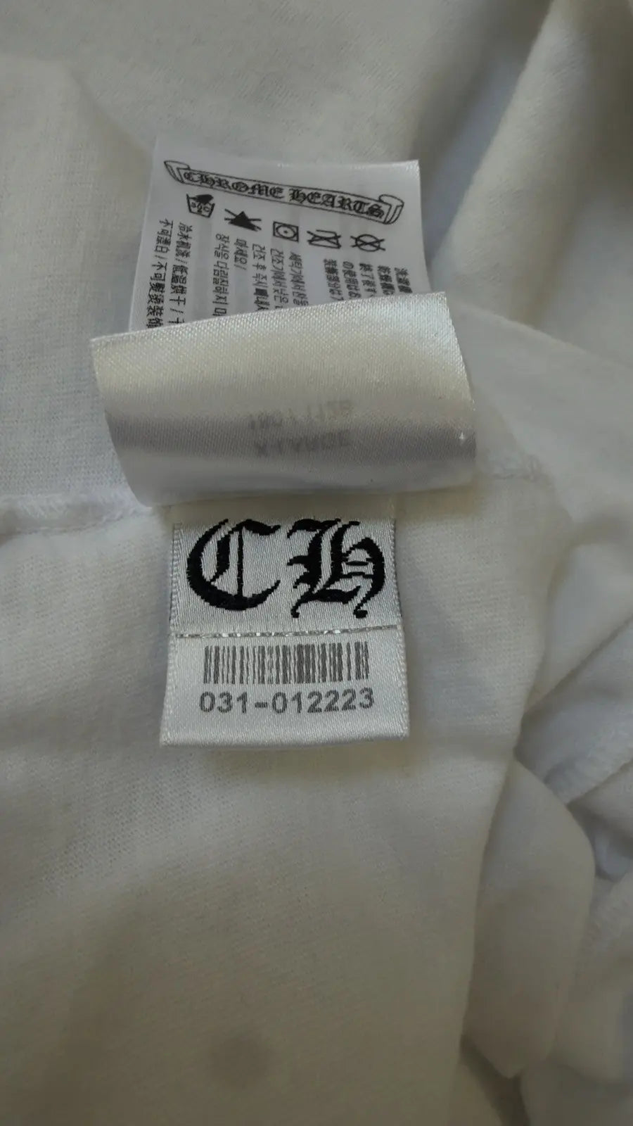 Chrome Hearts Horseshoe Logo Pocket T-shirt