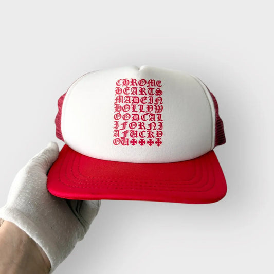 Chrome Hearts Eye Chart Scripts Hat