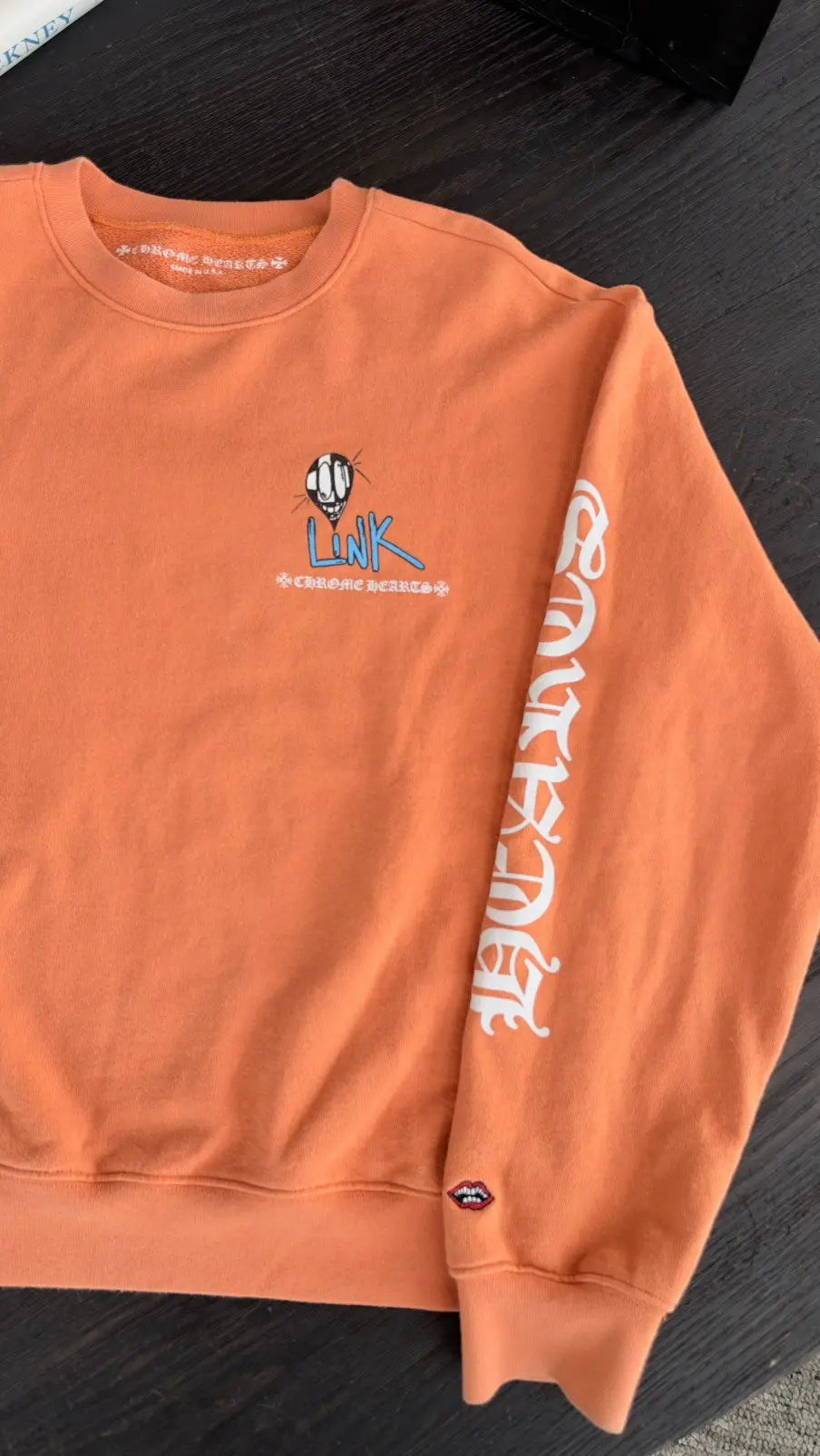 Chrome Hearts × Matty Boy Crewneck Sweatshirt Size M Chrome Hearts