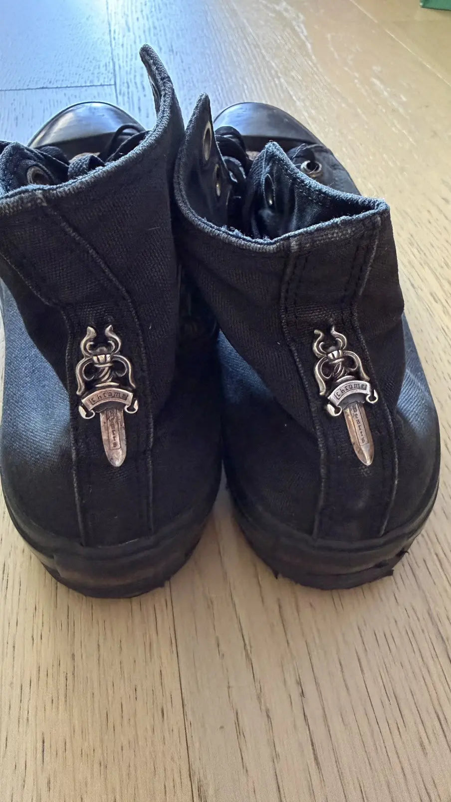 Chrome Hearts Converse Taylor All Star Hi Waterproof Boots