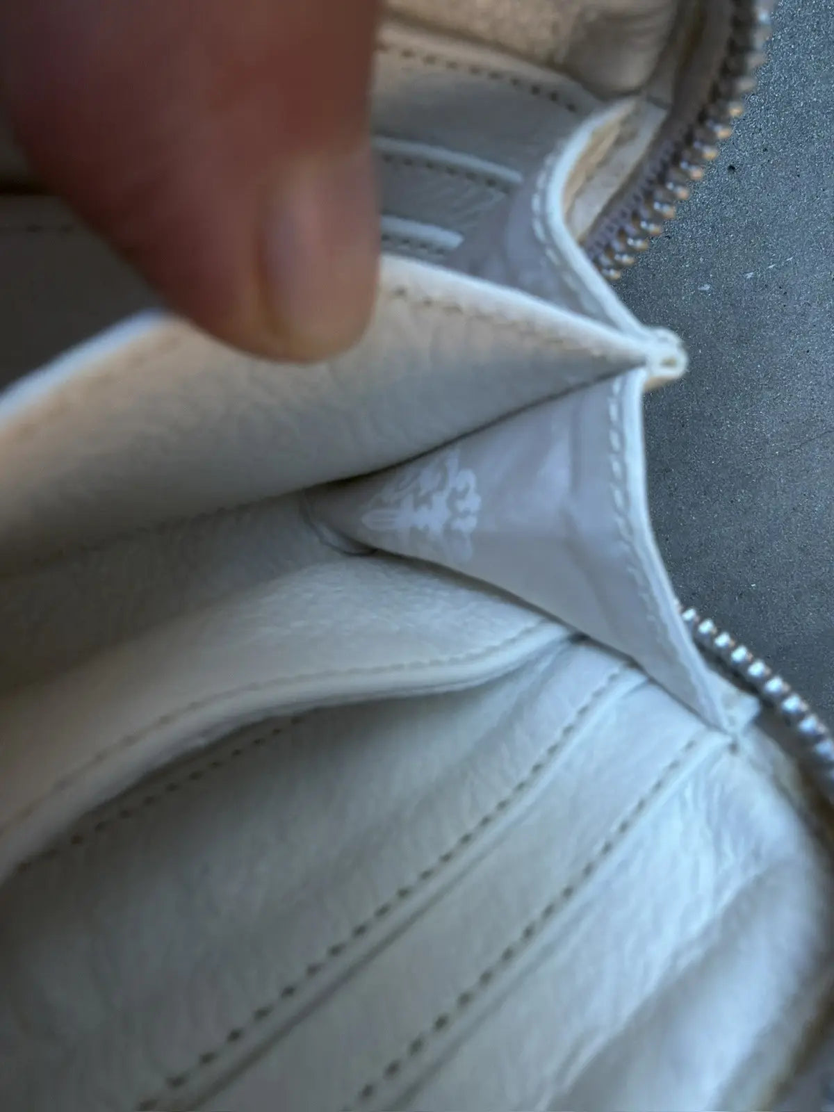 Chrome Hearts 3 Side Zip Pyramid Stud Wallet