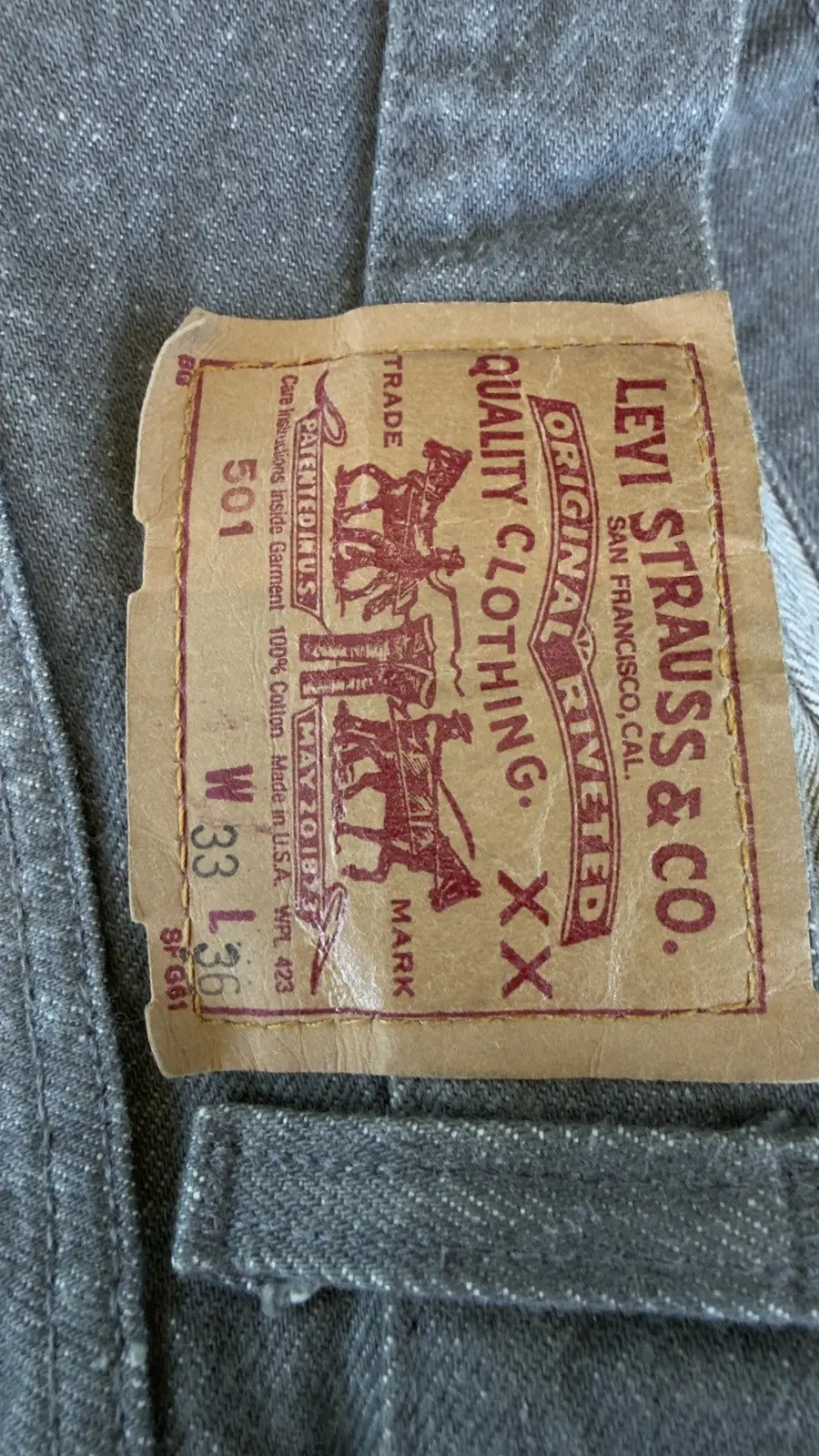 Chrome Hearts Levi’s Cross Patch Jeans Chrome Hearts