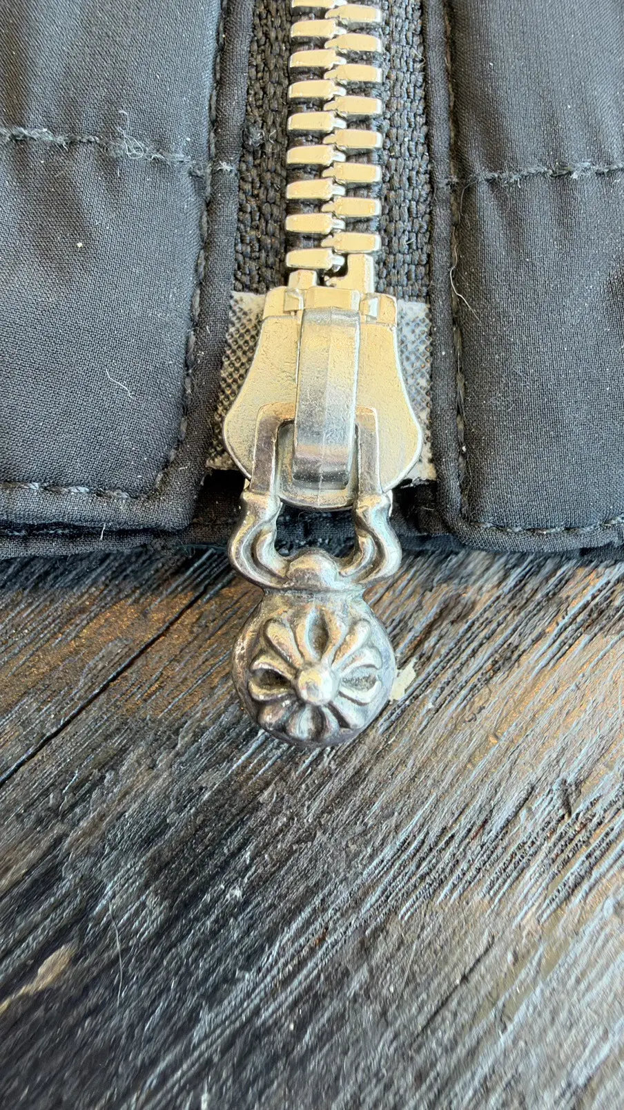 Chrome Hearts Cross Patch Nylon Bomber Jacket Size M Chrome Hearts