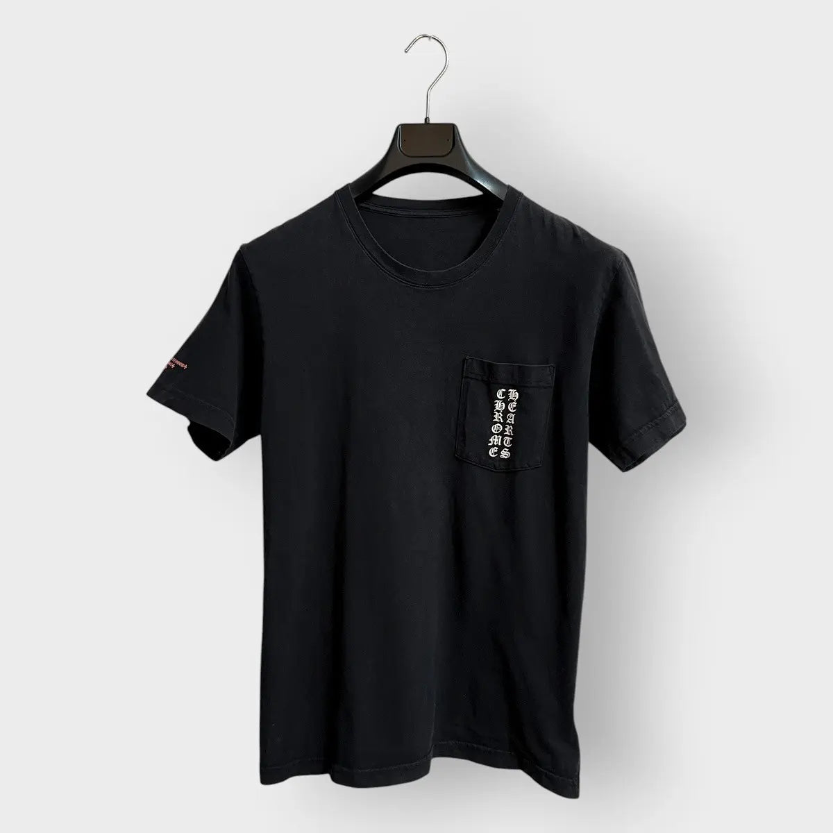 Chrome Hearts Fuck You Eye Chart Scripts Pocket Tee