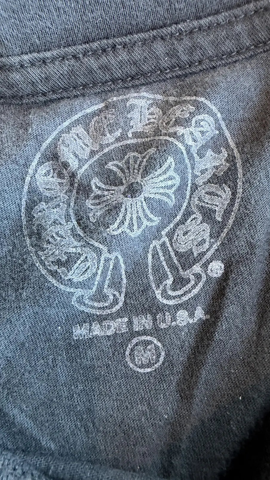 Chrome Hearts Graveyard Cemetery Cross Long Sleeve T-Shirt Size M Chrome Hearts